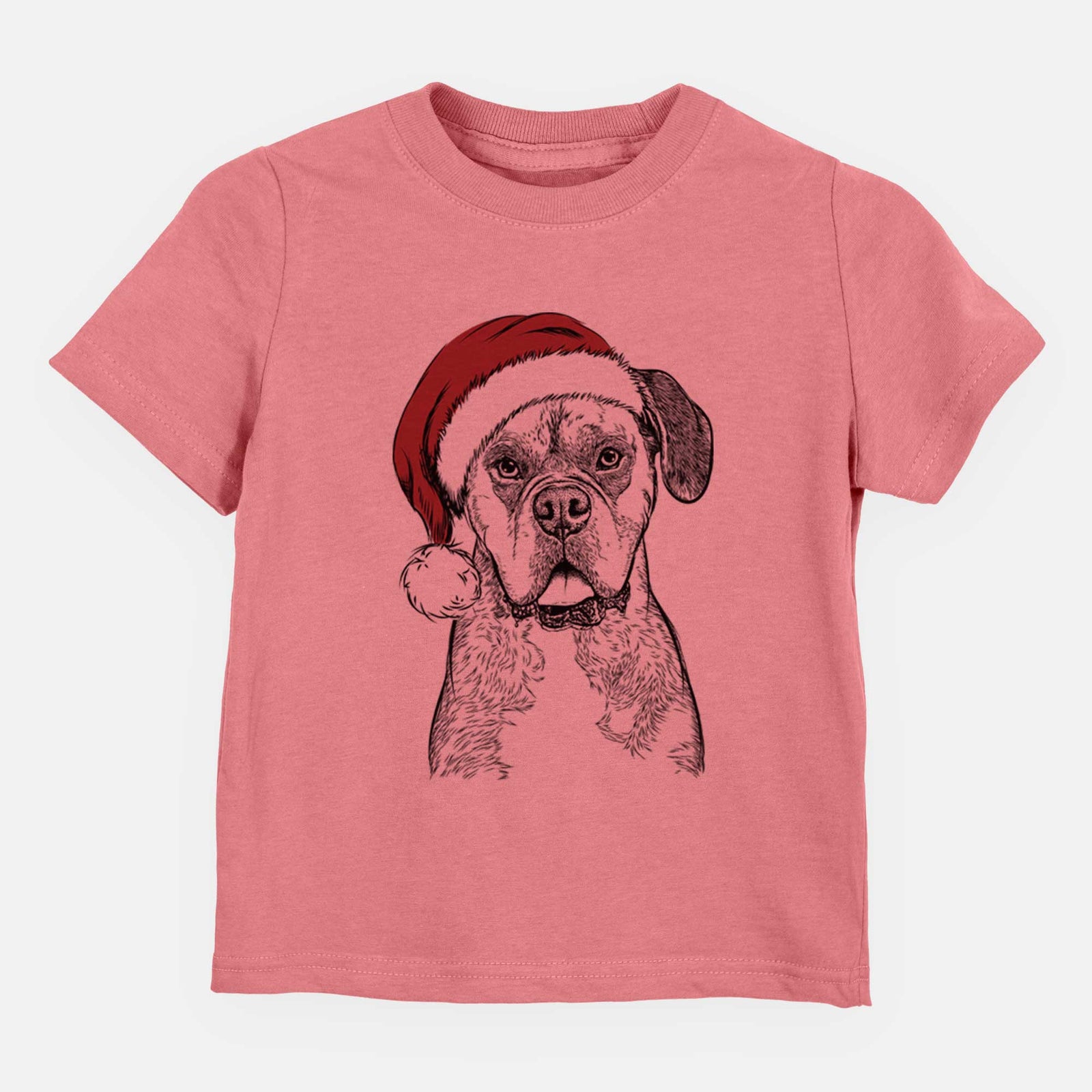 Santa Floydie Bear the Boxer - Kids/Youth/Toddler Shirt