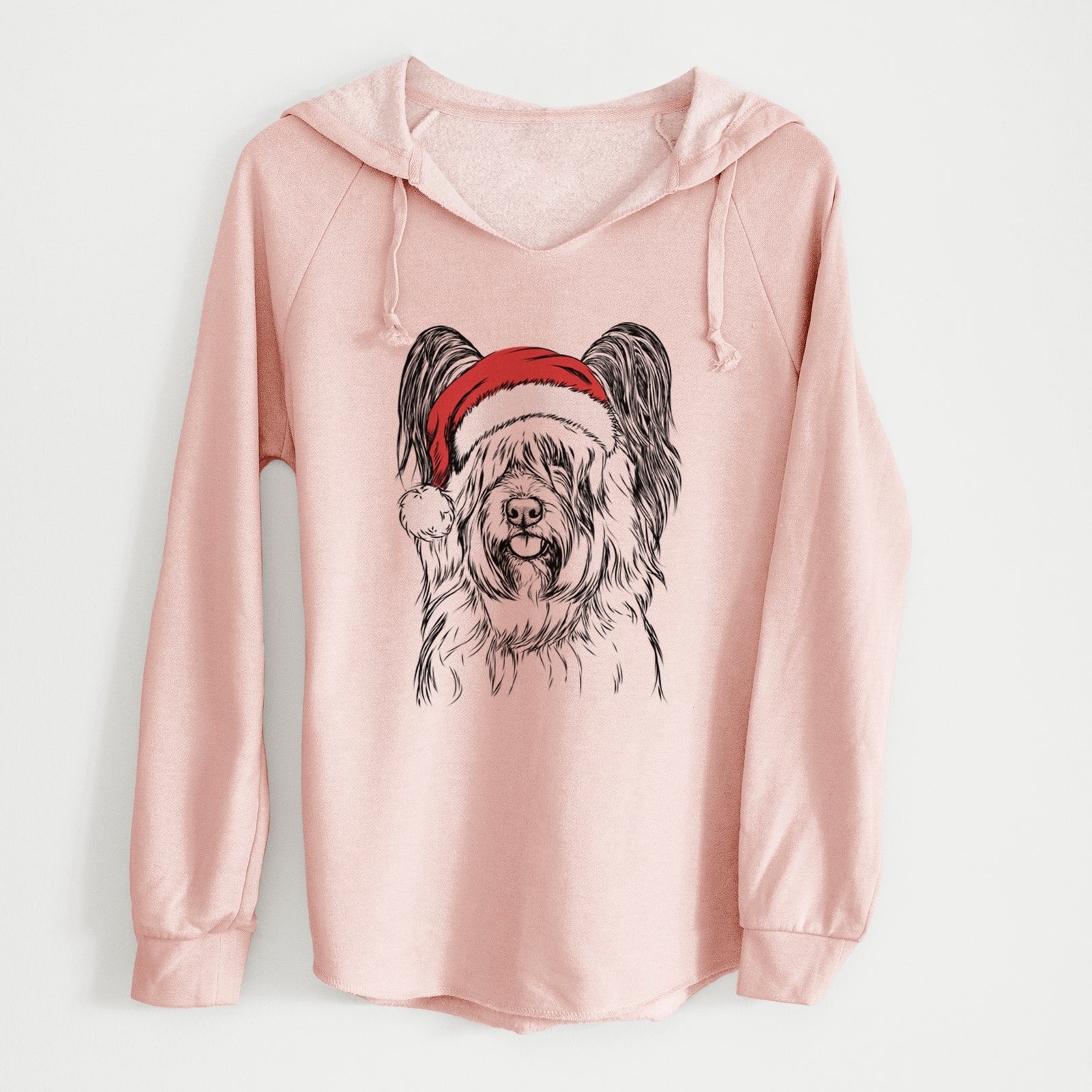 Santa Gideon the Skye Terrier - Cali Wave Hooded Sweatshirt