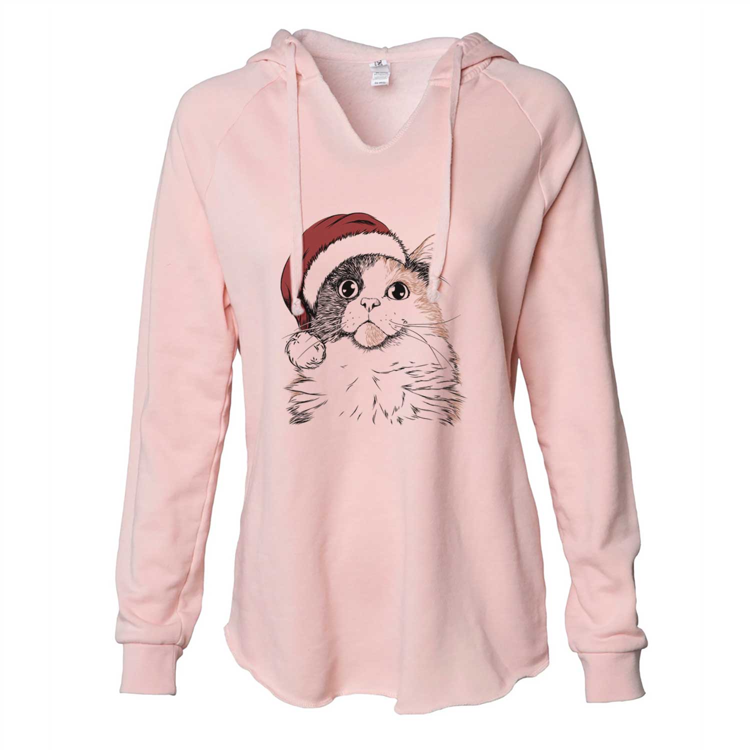 Greta the Calico Cat - Cali Wave Hooded Sweatshirt