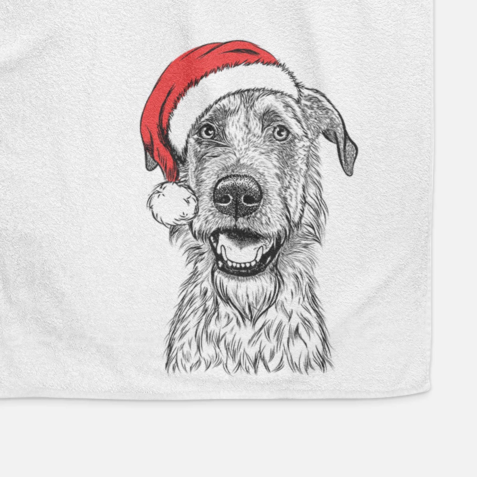Griffin the Irish Wolfhound Decorative Hand Towel