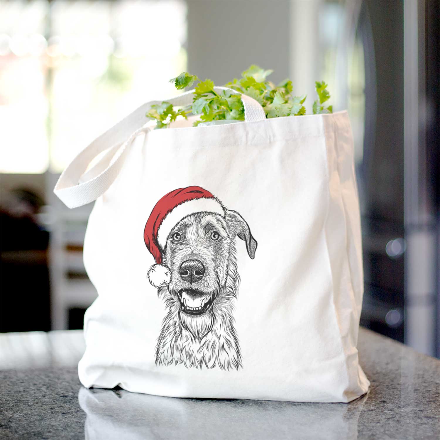 Griffin the Irish Wolfhound - Tote Bag
