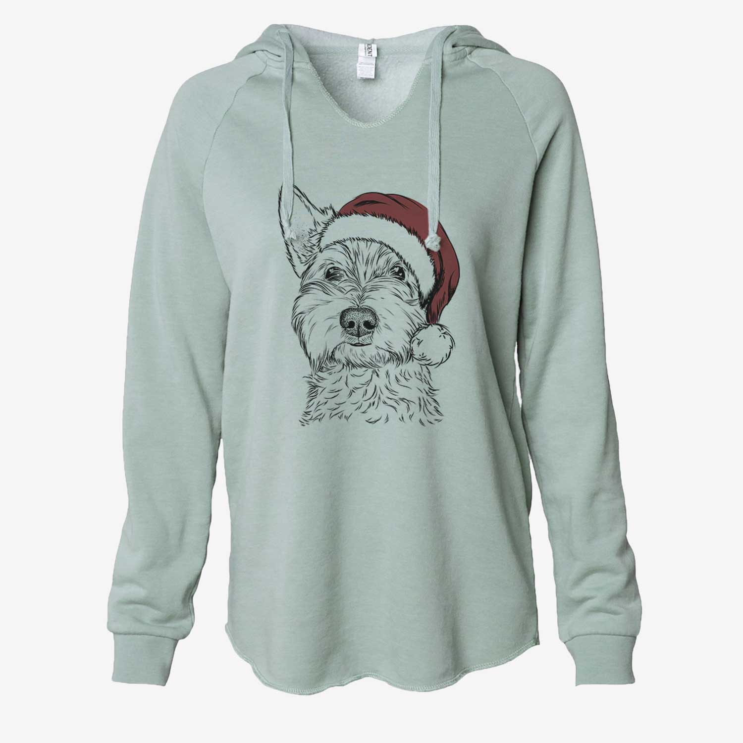 Grizel the West Highland Terrier - Cali Wave Hooded Sweatshirt