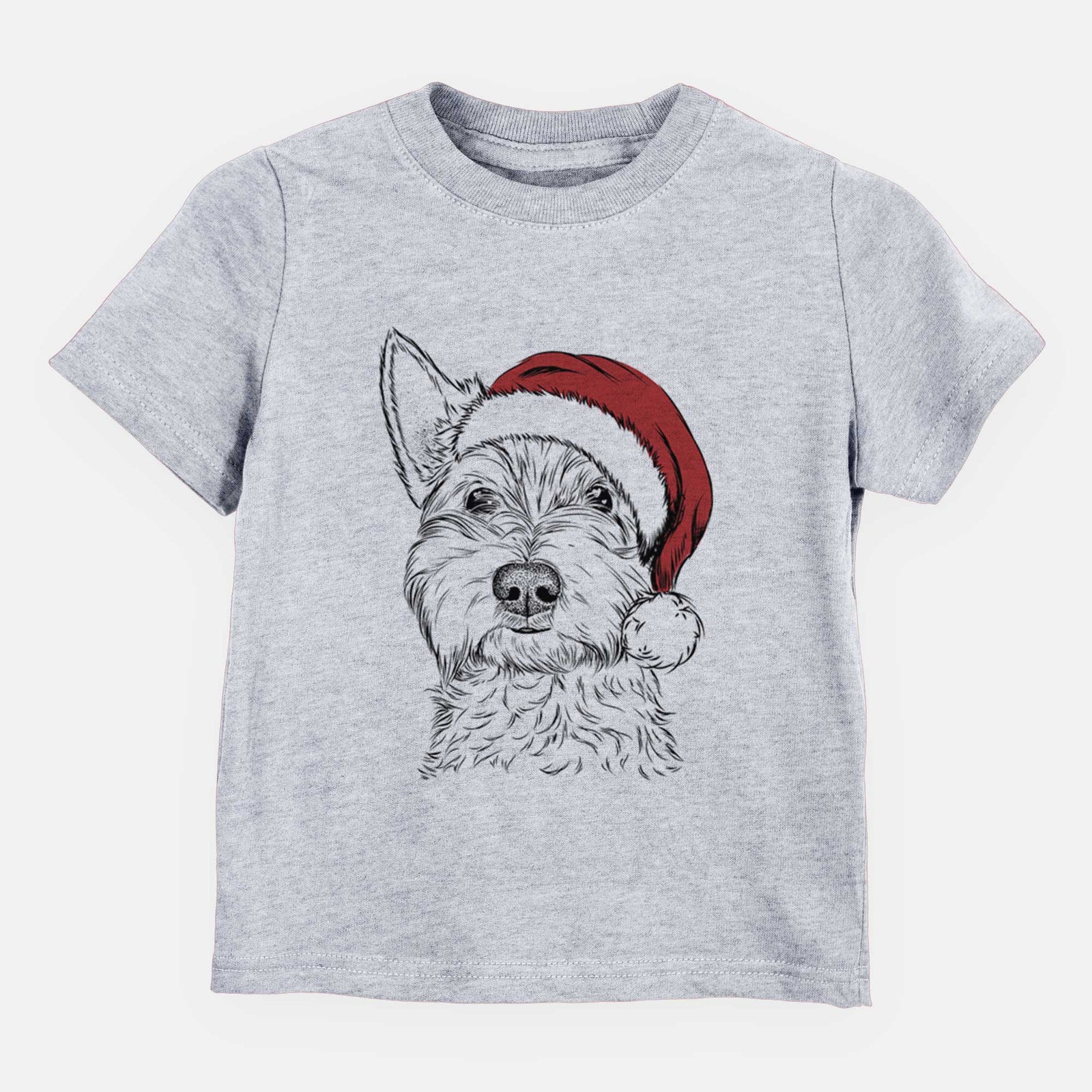 Santa Grizel the West Highland Terrier - Kids/Youth/Toddler Shirt