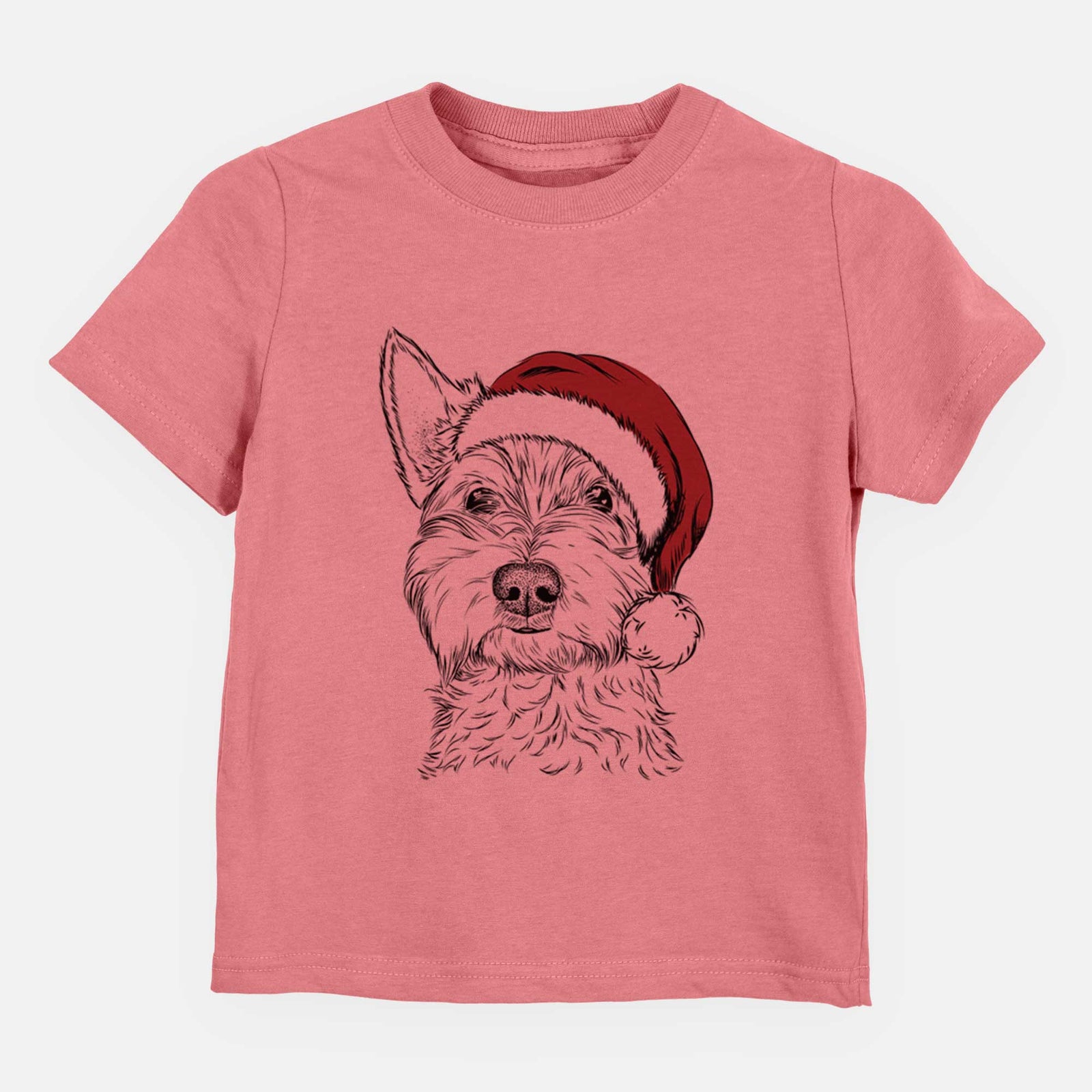 Santa Grizel the West Highland Terrier - Kids/Youth/Toddler Shirt