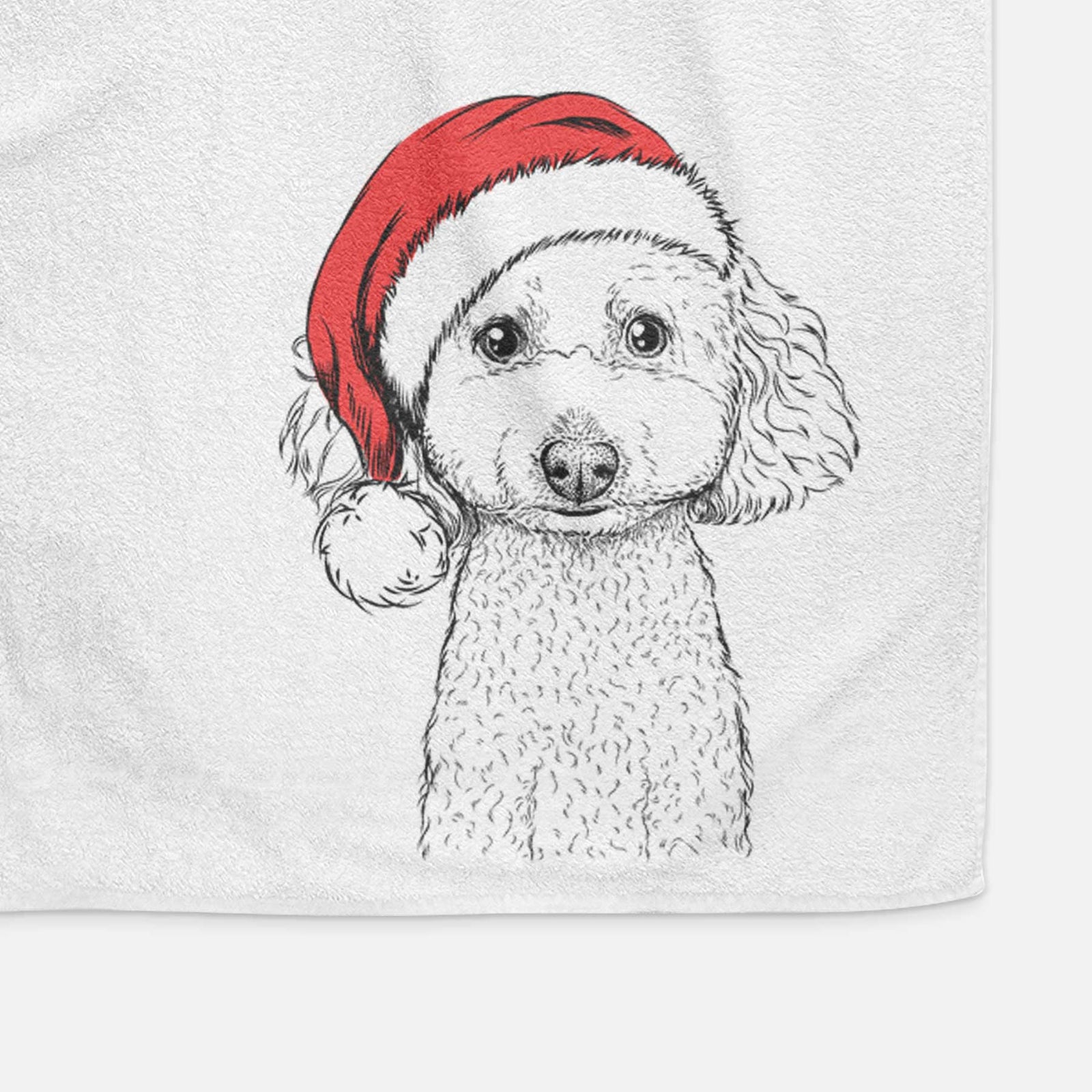 Guinness the Toy Poodle Mix Decorative Hand Towel