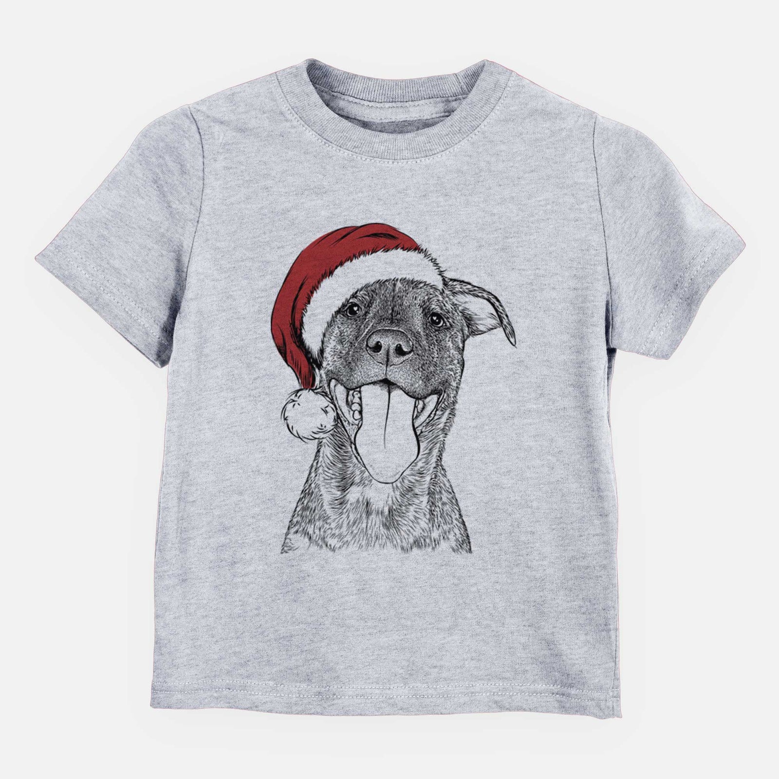 Santa Harley the Pitbull Mix - Kids/Youth/Toddler Shirt