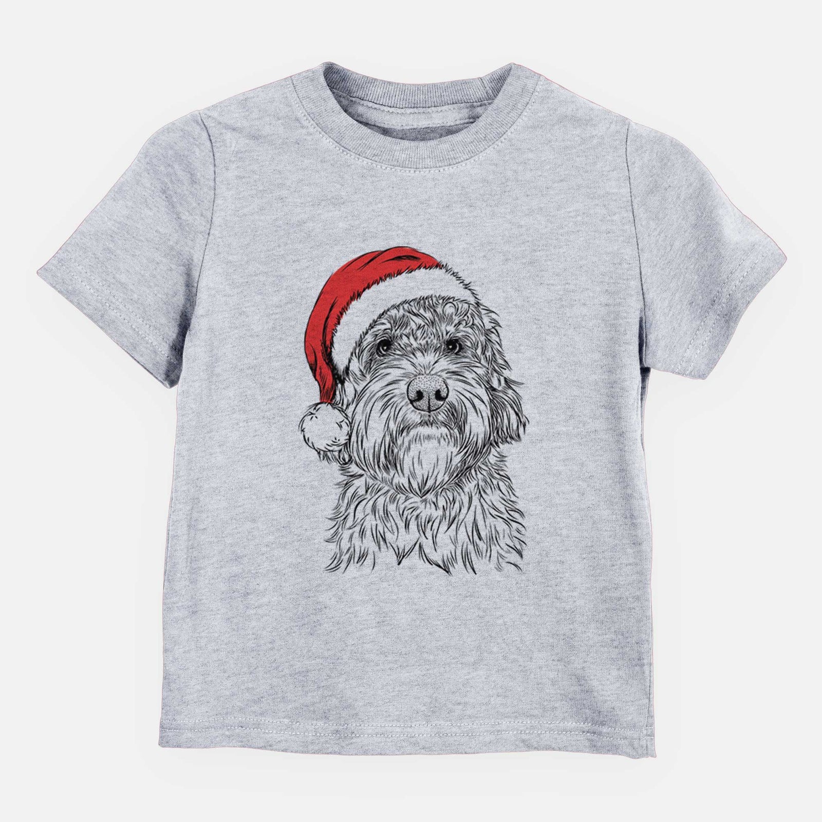 Santa Huckleberry the Australian Labradoodle - Kids/Youth/Toddler Shirt