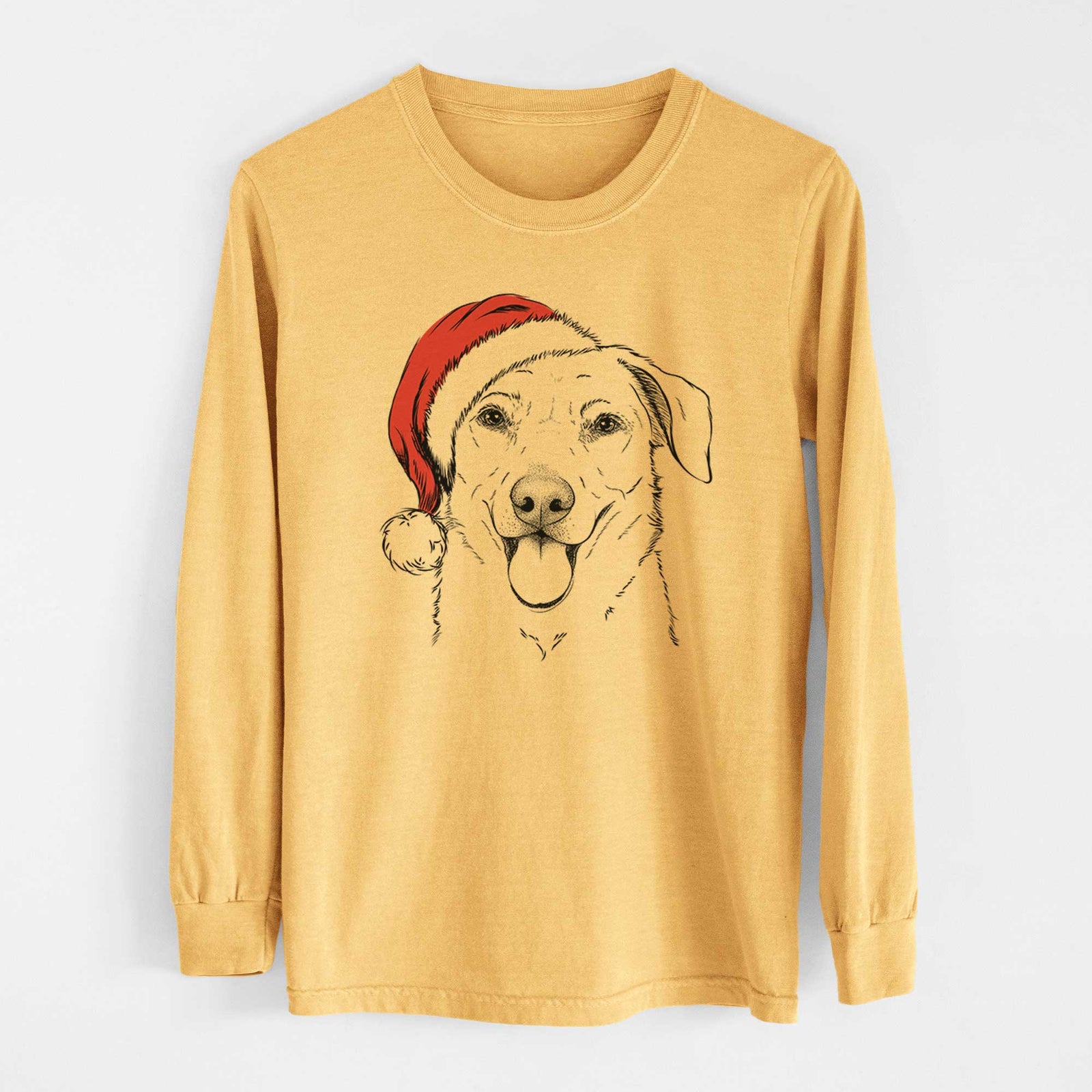 Santa Hudson the Shepherd - Heavyweight 100% Cotton Long Sleeve