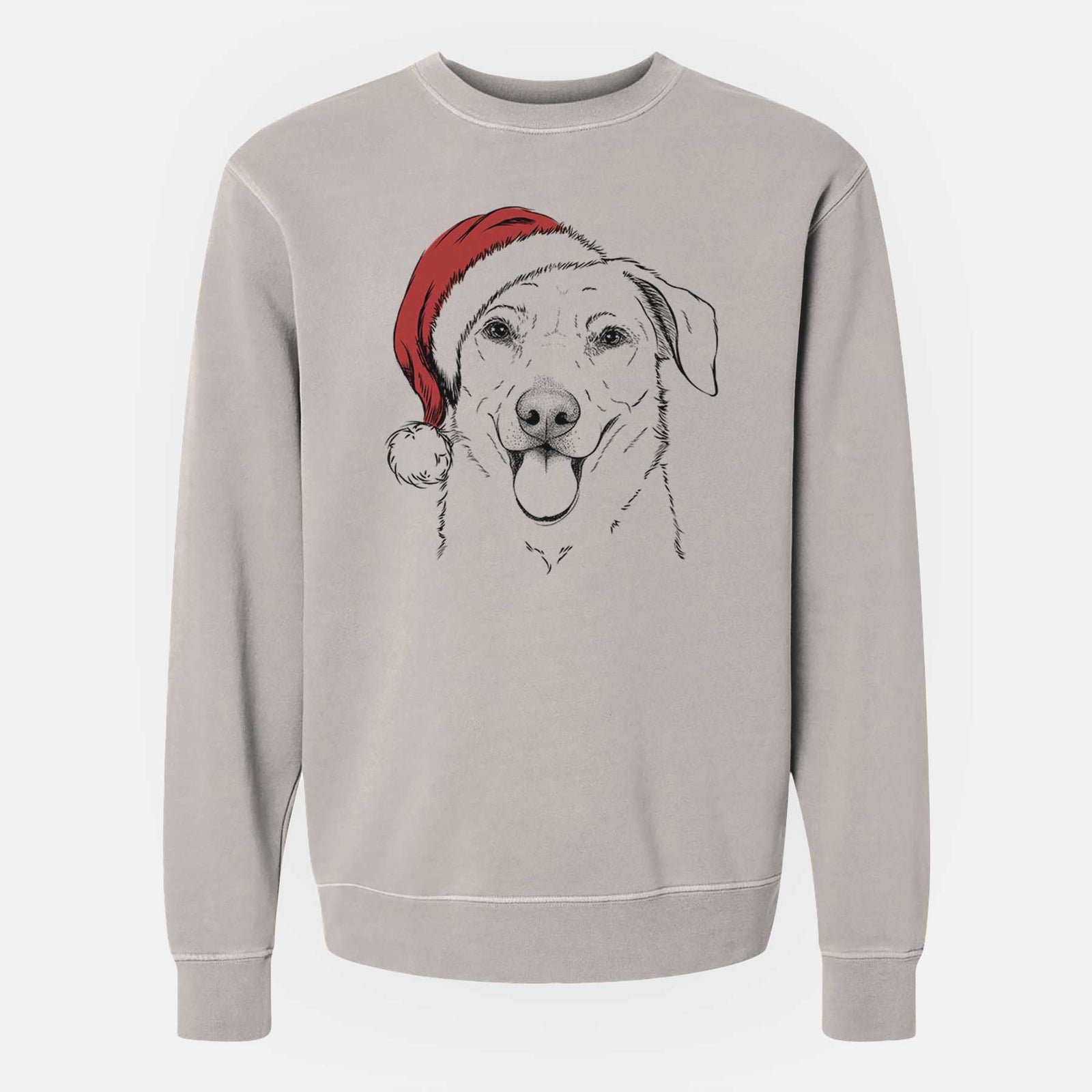 Santa Hudson the Shepherd - Unisex Pigment Dyed Crew Sweatshirt