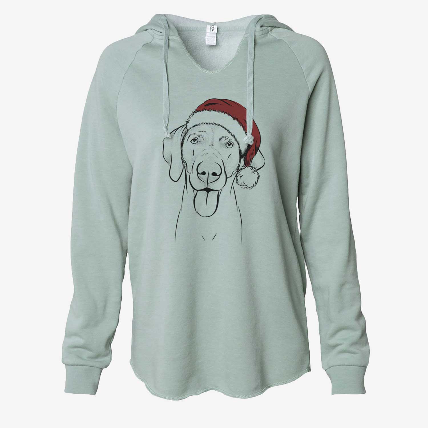 Jackson the Weimaraner - Cali Wave Hooded Sweatshirt