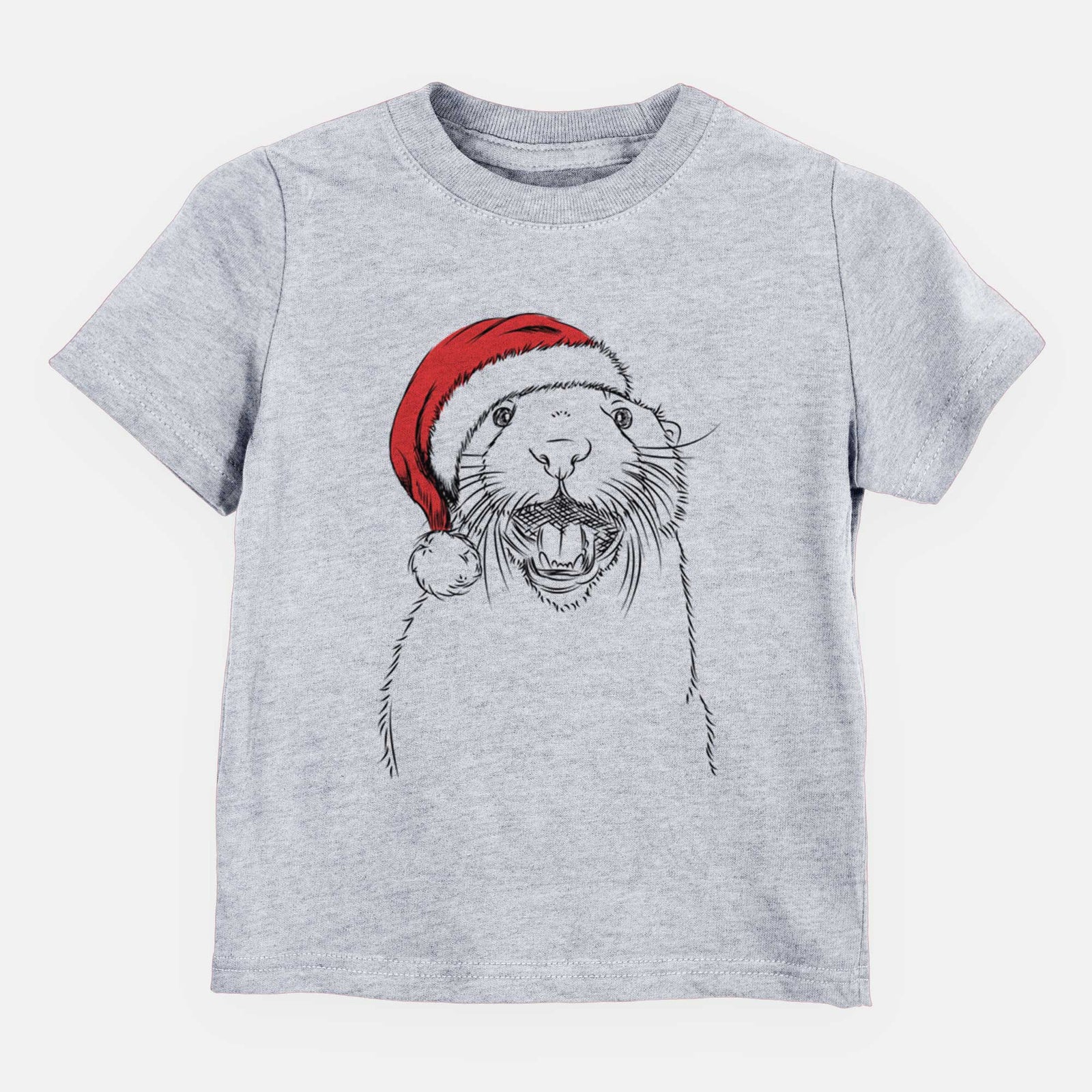 Santa Jasper the River Otter - Kids/Youth/Toddler Shirt