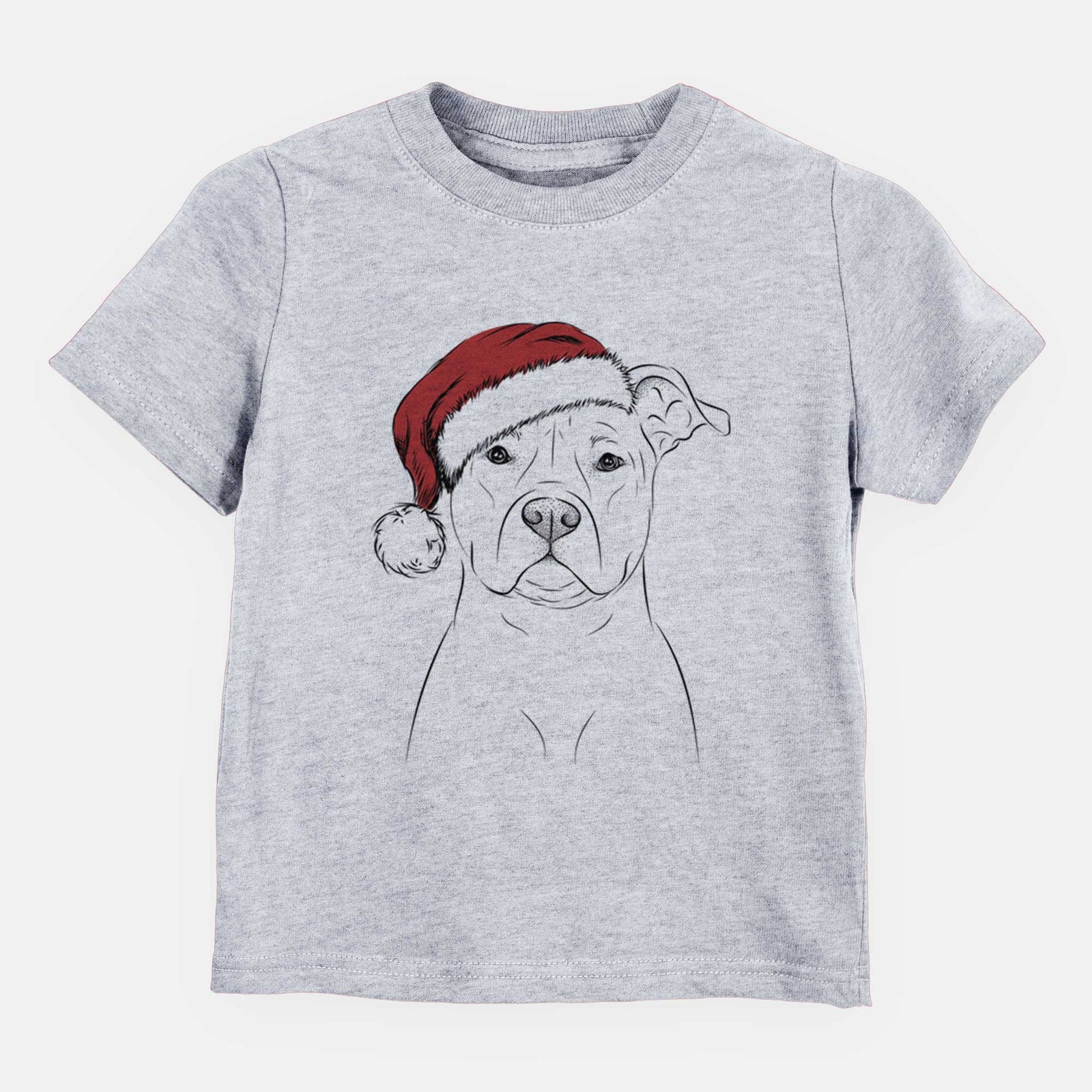 Santa Jethro the American Stafforsdhire Terrier - Kids/Youth/Toddler Shirt