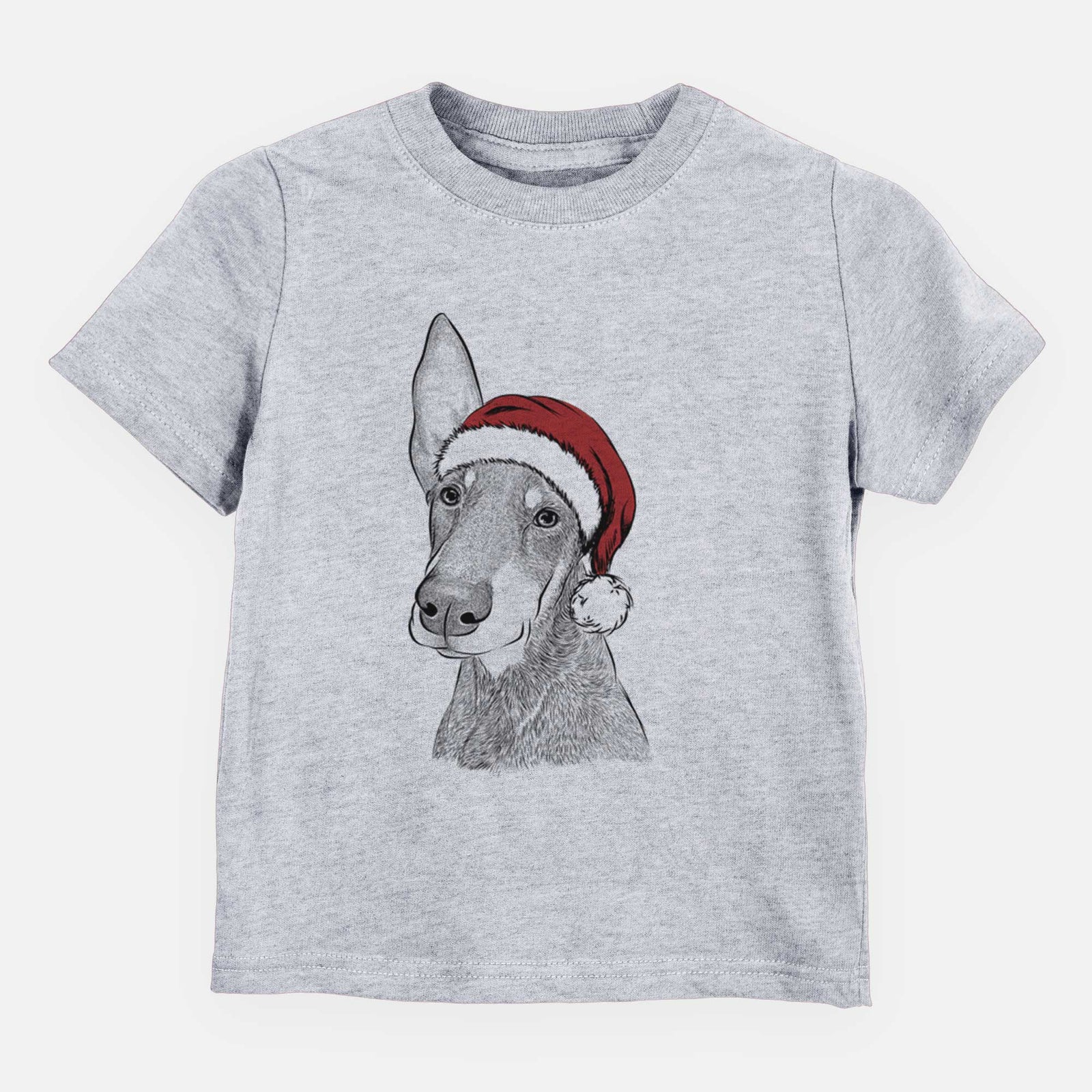 Santa Kain the Doberman Pinscher - Kids/Youth/Toddler Shirt