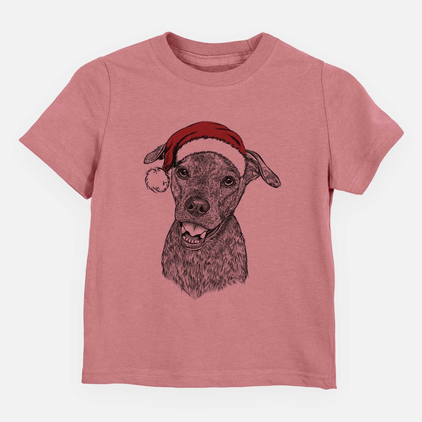 Santa Kirby the Mountain Cur Mix - Kids/Youth/Toddler Shirt