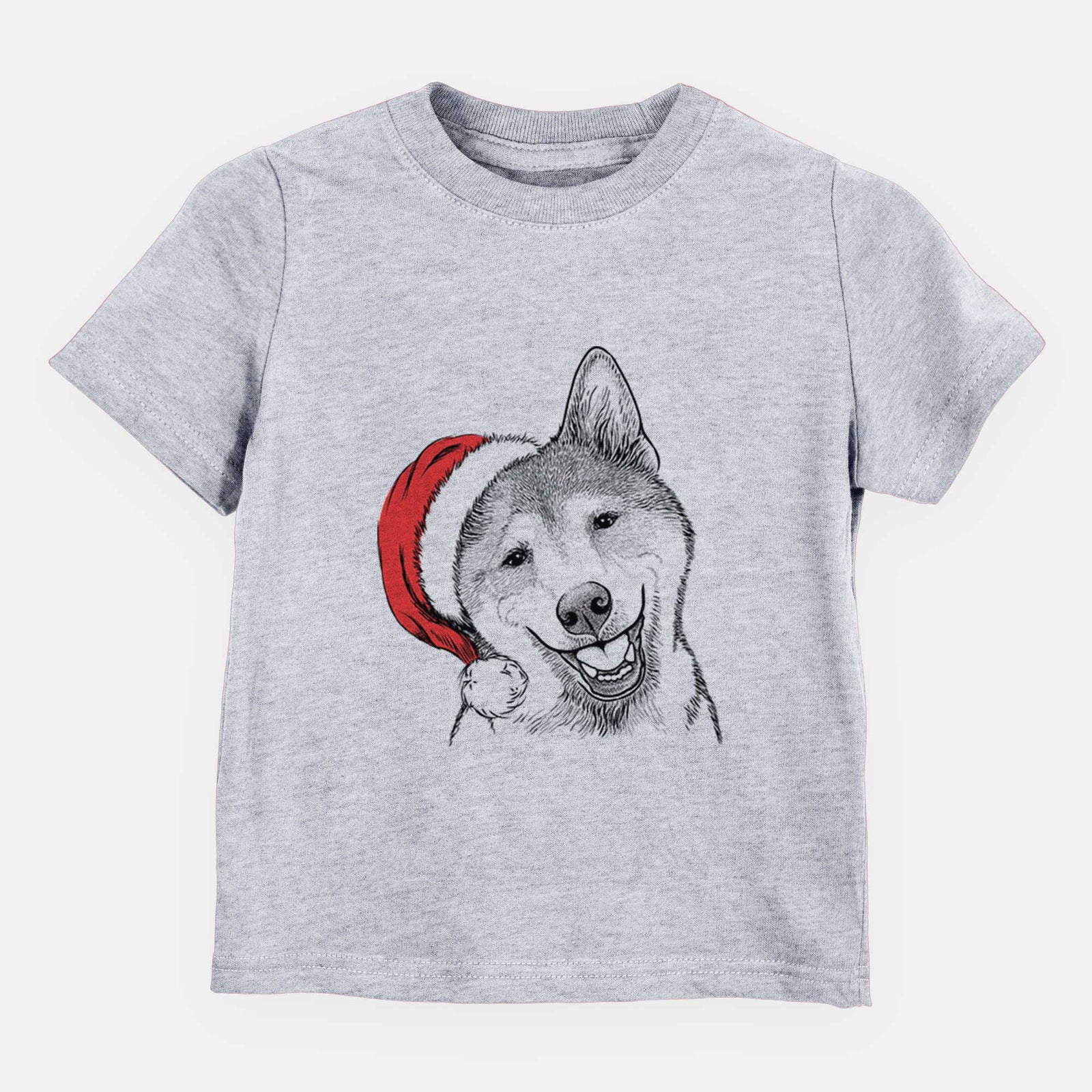 Santa Koby the Shiba Inu - Kids/Youth/Toddler Shirt