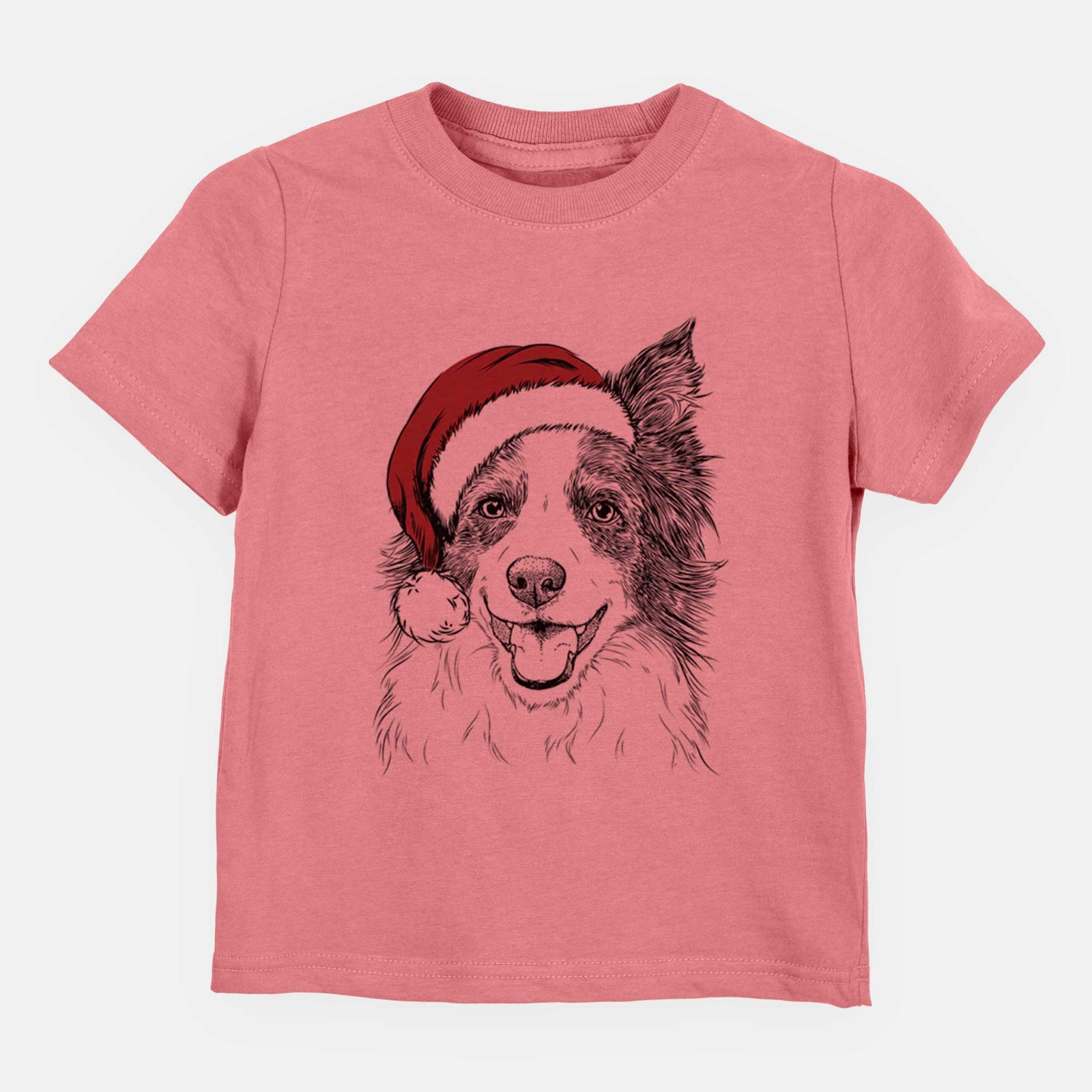 Santa Kylee the Border Collie - Kids/Youth/Toddler Shirt