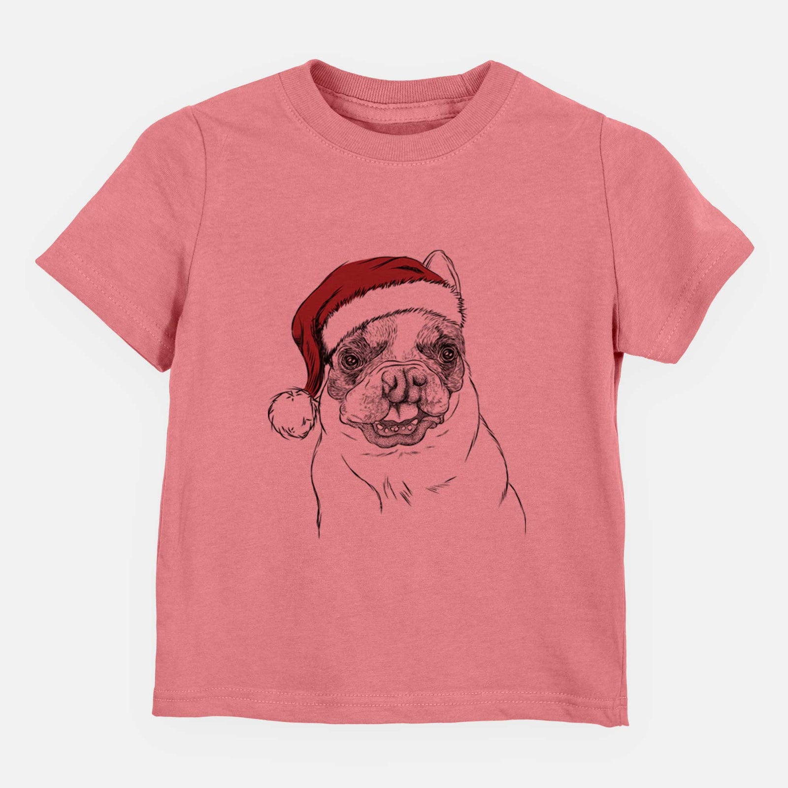 Santa Lentil the French Bulldog - Kids/Youth/Toddler Shirt