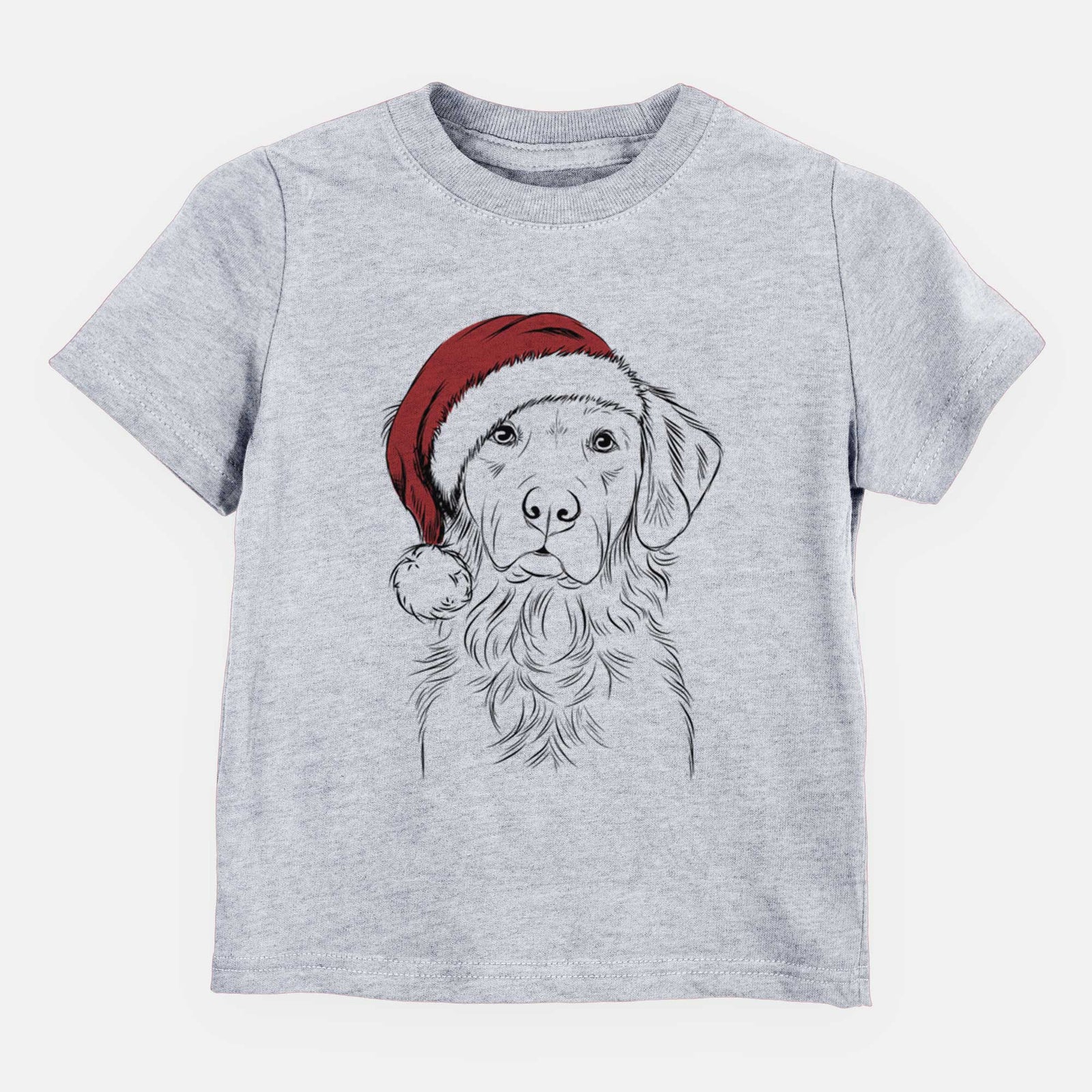 Santa Linden the Golden Retriever - Kids/Youth/Toddler Shirt