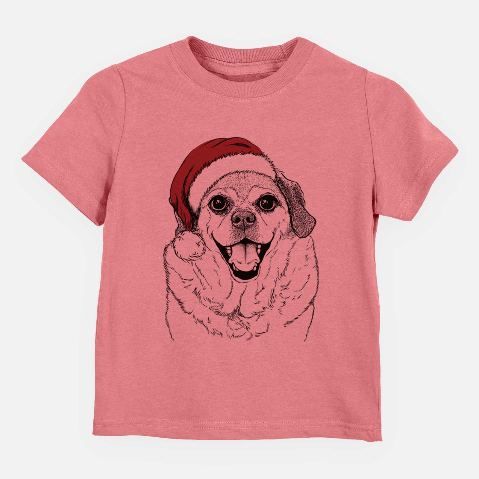 Santa Little Man the Puggle - Kids/Youth/Toddler Shirt