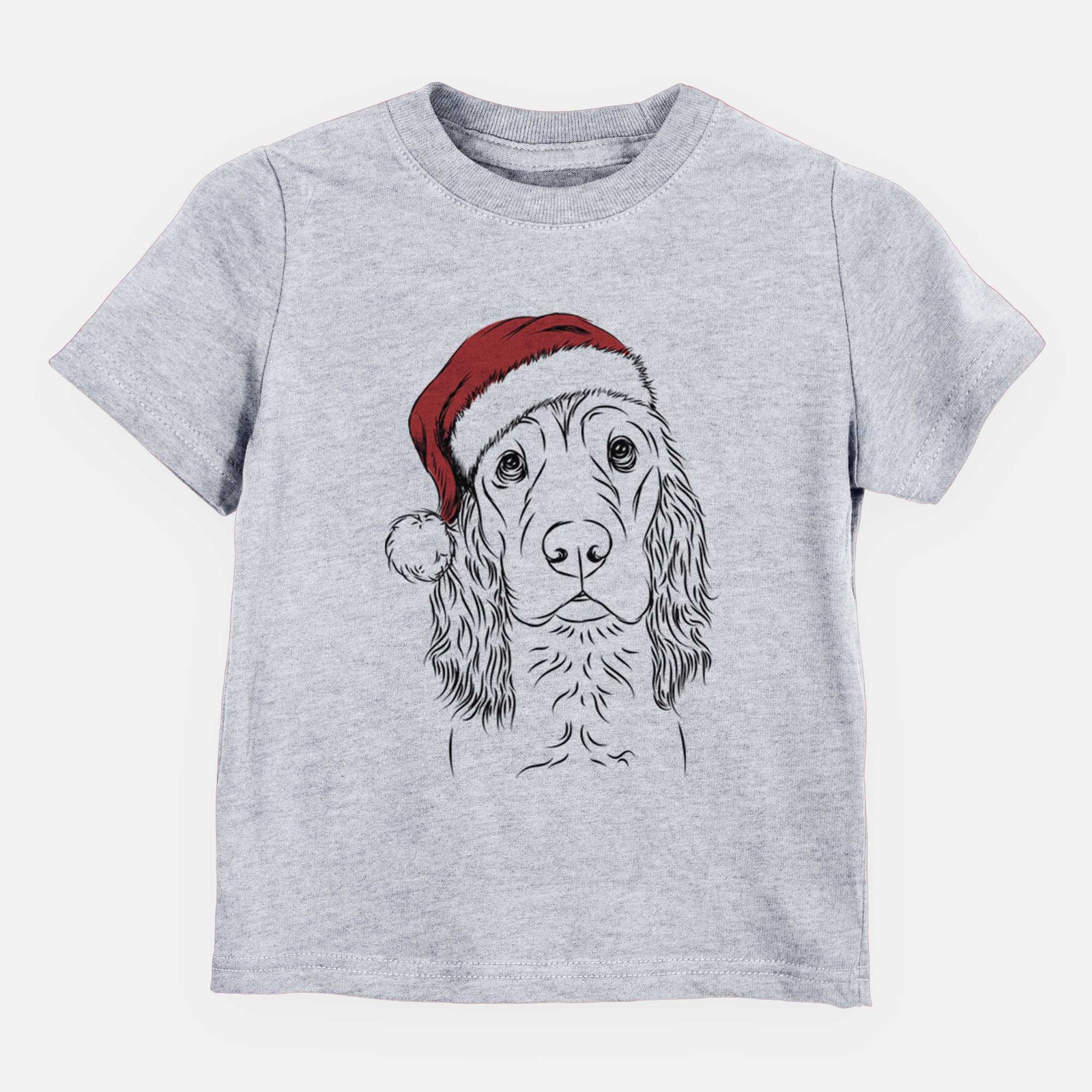 Santa Logan the Cocker Spaniel - Kids/Youth/Toddler Shirt