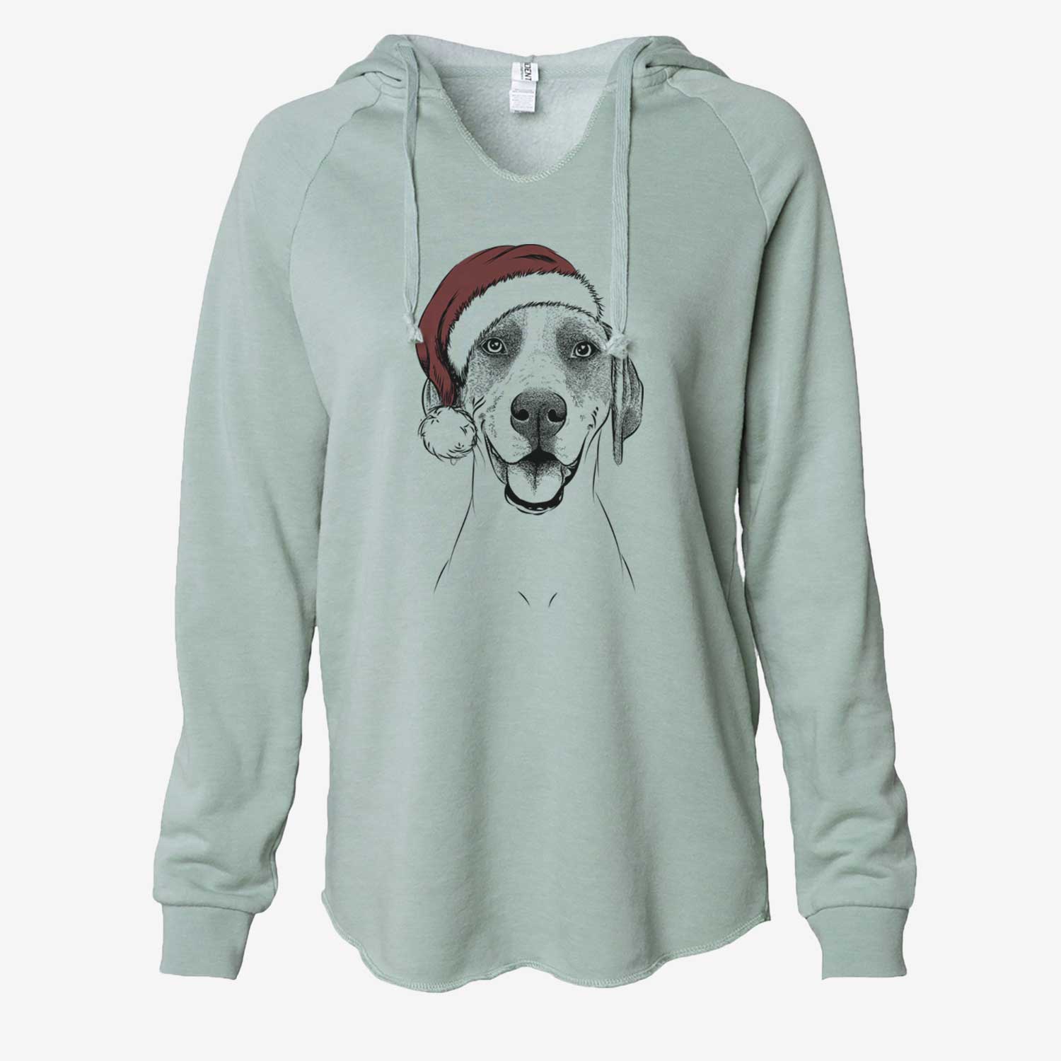 Maggie the Treeing Walker Coonhound - Cali Wave Hooded Sweatshirt