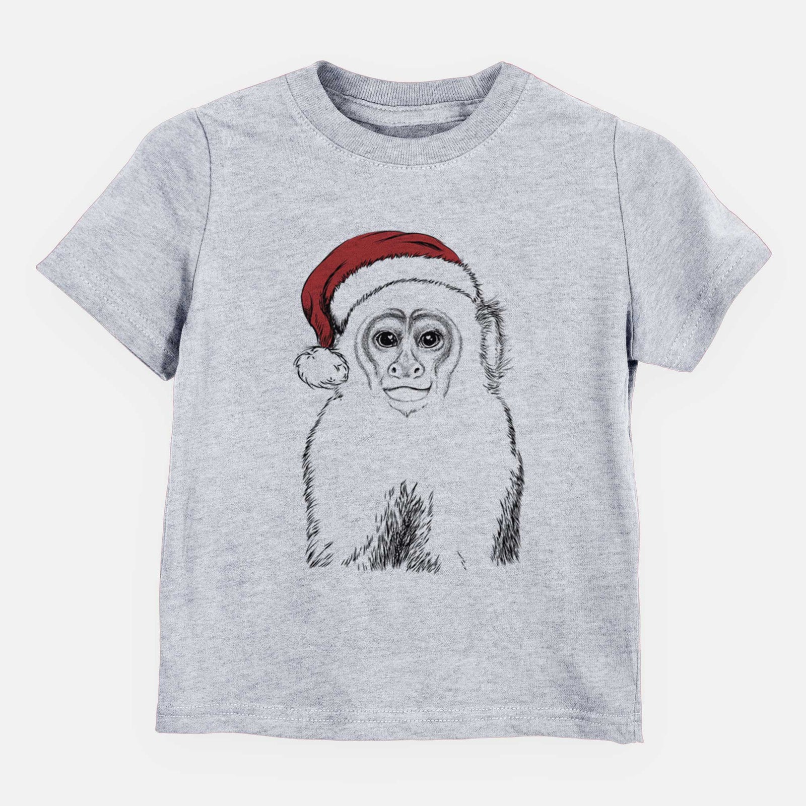 Santa Marcel the Capuchin Monkey - Kids/Youth/Toddler Shirt
