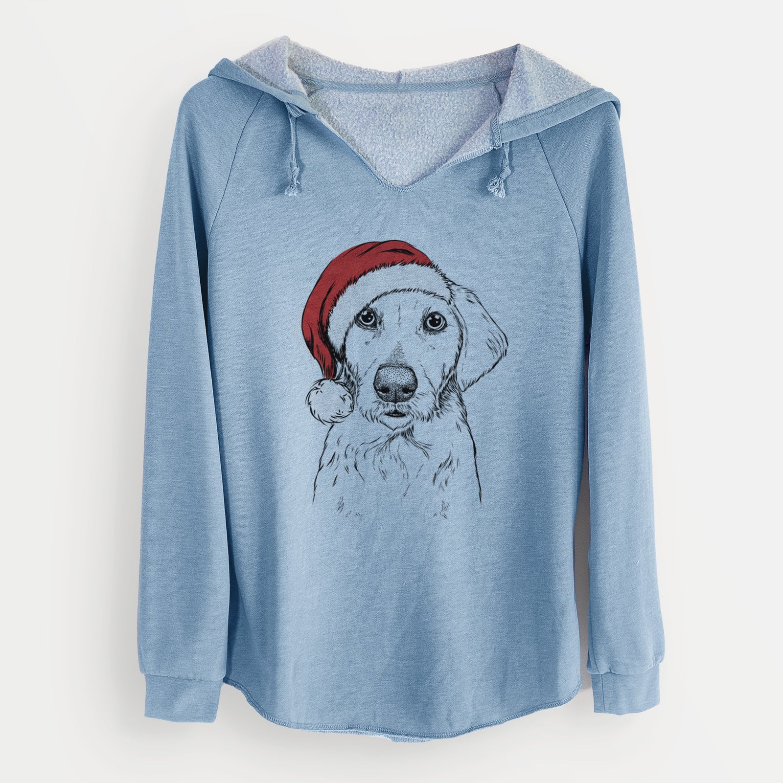 Santa Marley Sue the Labradoodle - Cali Wave Hooded Sweatshirt