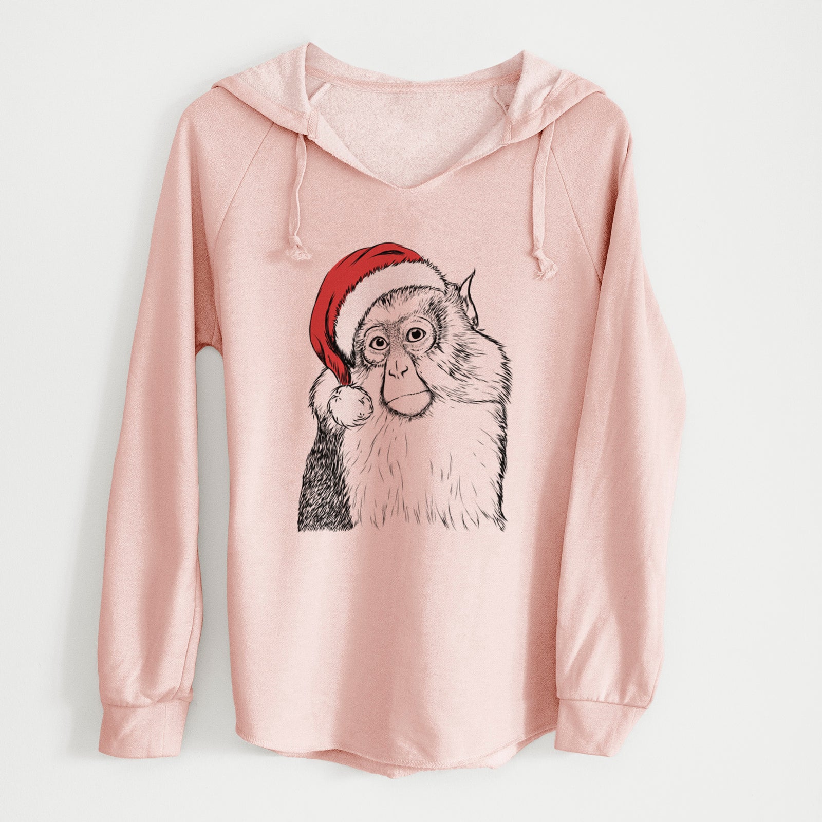 Santa Matata the Mona Monkey - Cali Wave Hooded Sweatshirt