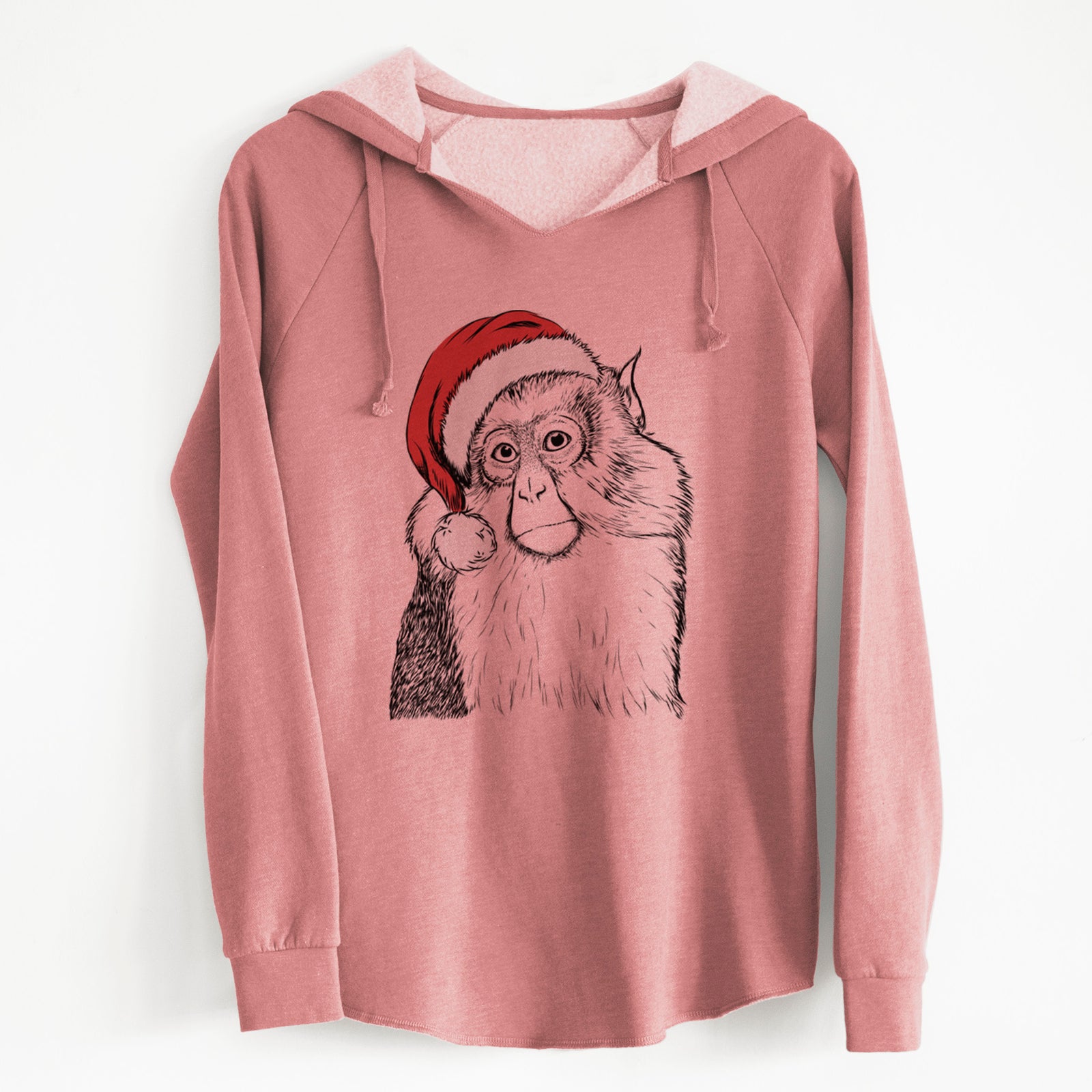 Santa Matata the Mona Monkey - Cali Wave Hooded Sweatshirt