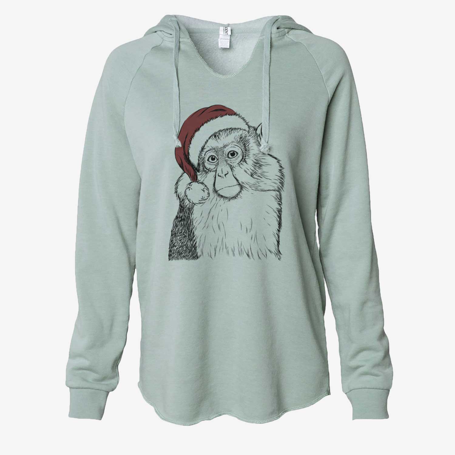 Matata the Mona Monkey - Cali Wave Hooded Sweatshirt