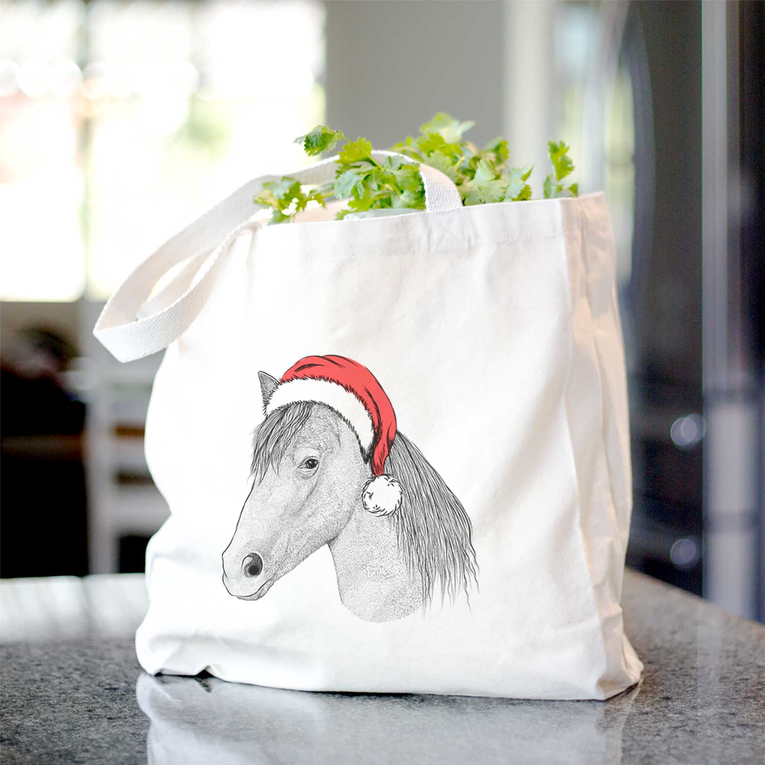 Midnight the Missouri Foxtrotter Horse - Tote Bag