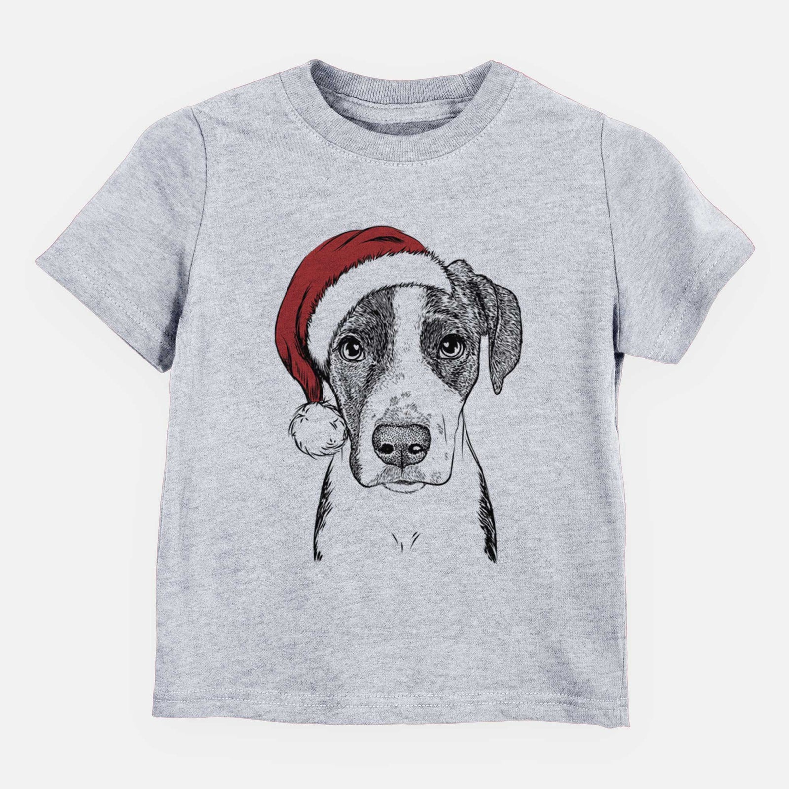 Santa Milo the Mixed Breed - Kids/Youth/Toddler Shirt