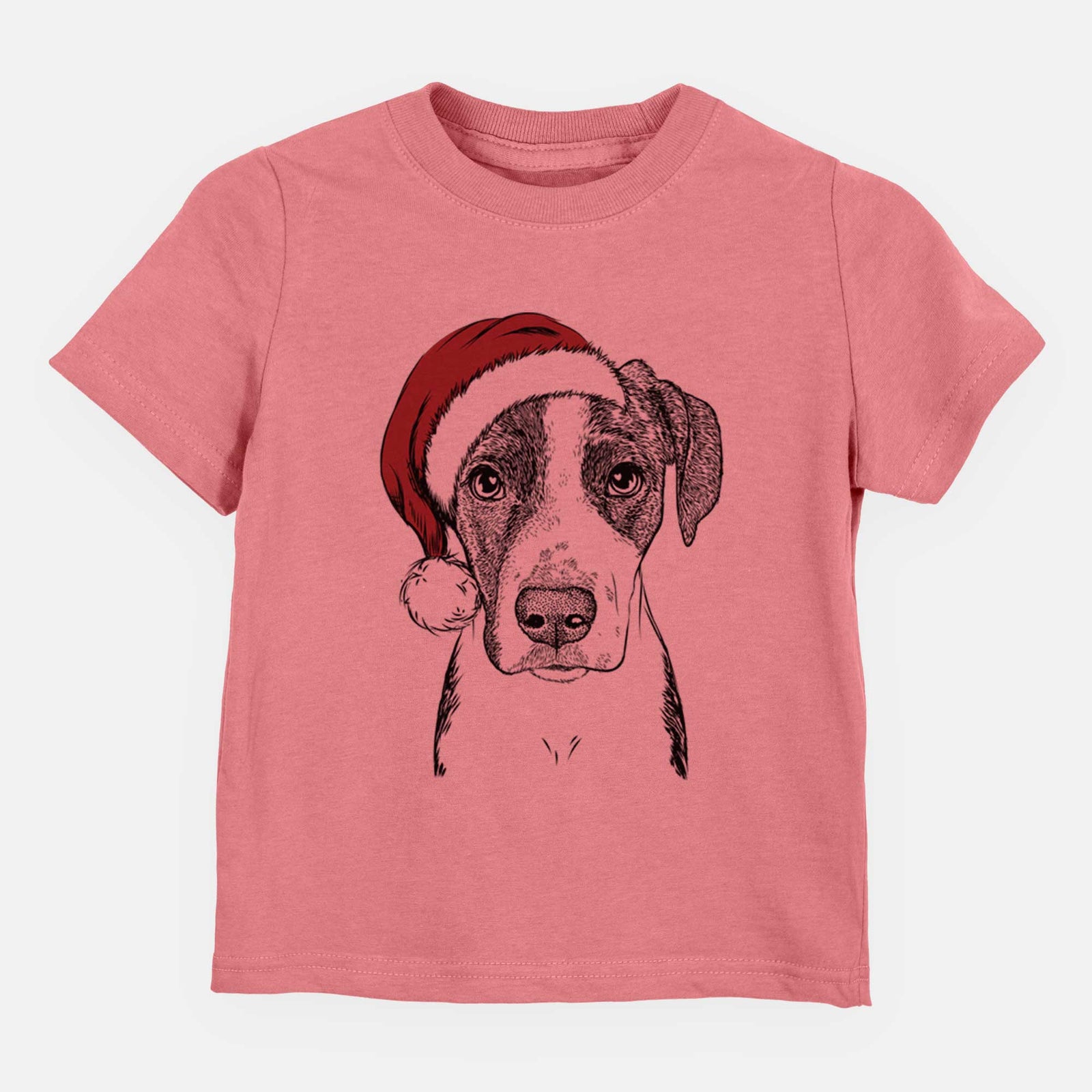 Santa Milo the Mixed Breed - Kids/Youth/Toddler Shirt
