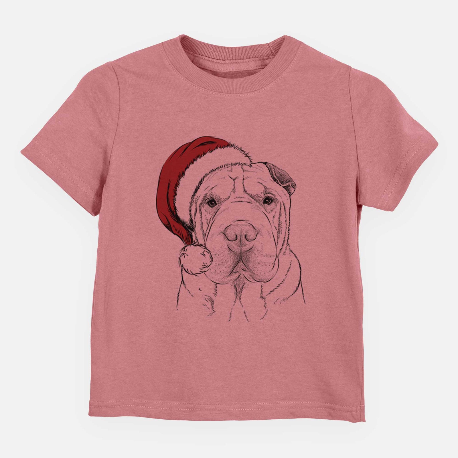 Santa Moomers the Shar Pei - Kids/Youth/Toddler Shirt