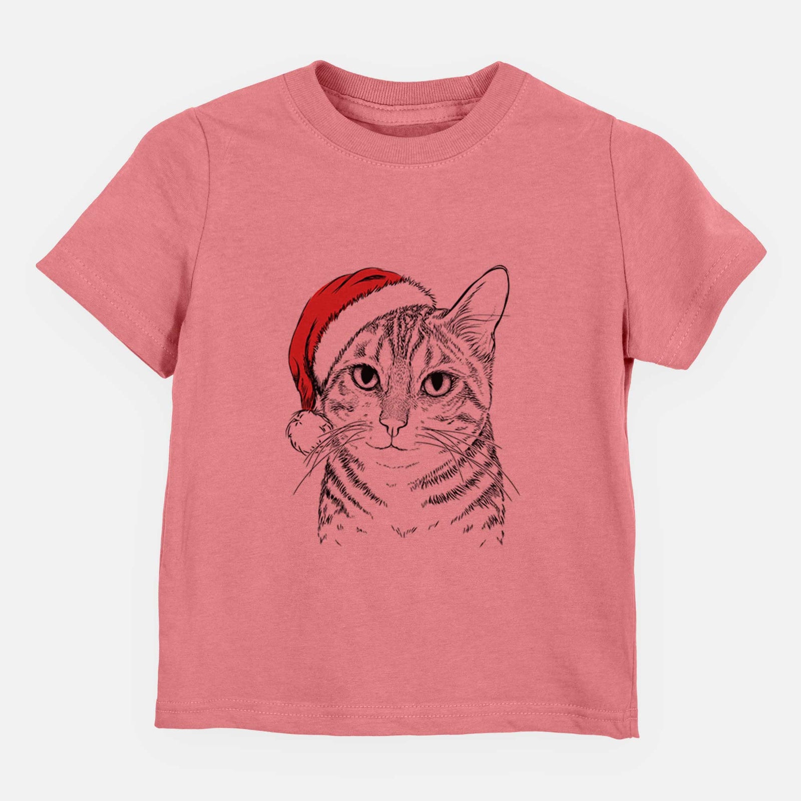 Santa Nell the Tabby Cat - Kids/Youth/Toddler Shirt