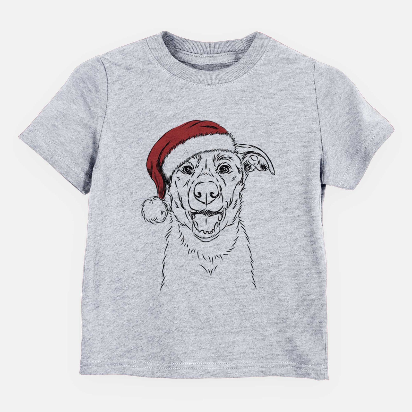Santa Noah the Border Collie - Kids/Youth/Toddler Shirt