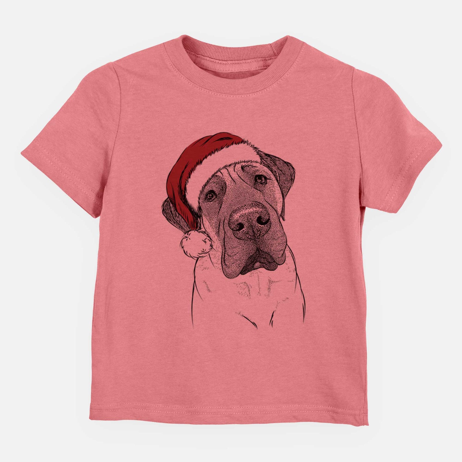 Santa NutterButter the English Mastiff - Kids/Youth/Toddler Shirt