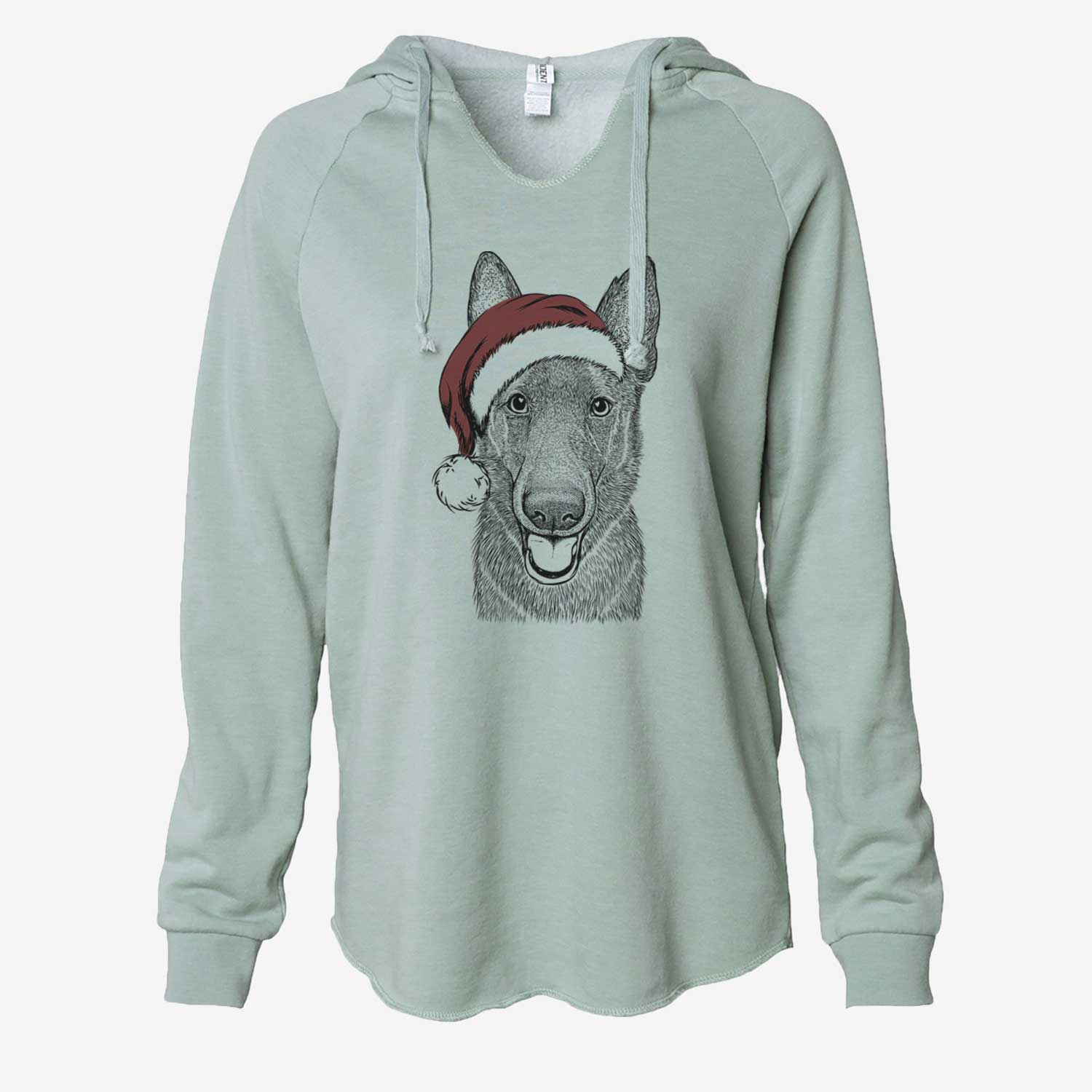 Nyx the German Shepherd - Cali Wave Hooded Sweatshirt