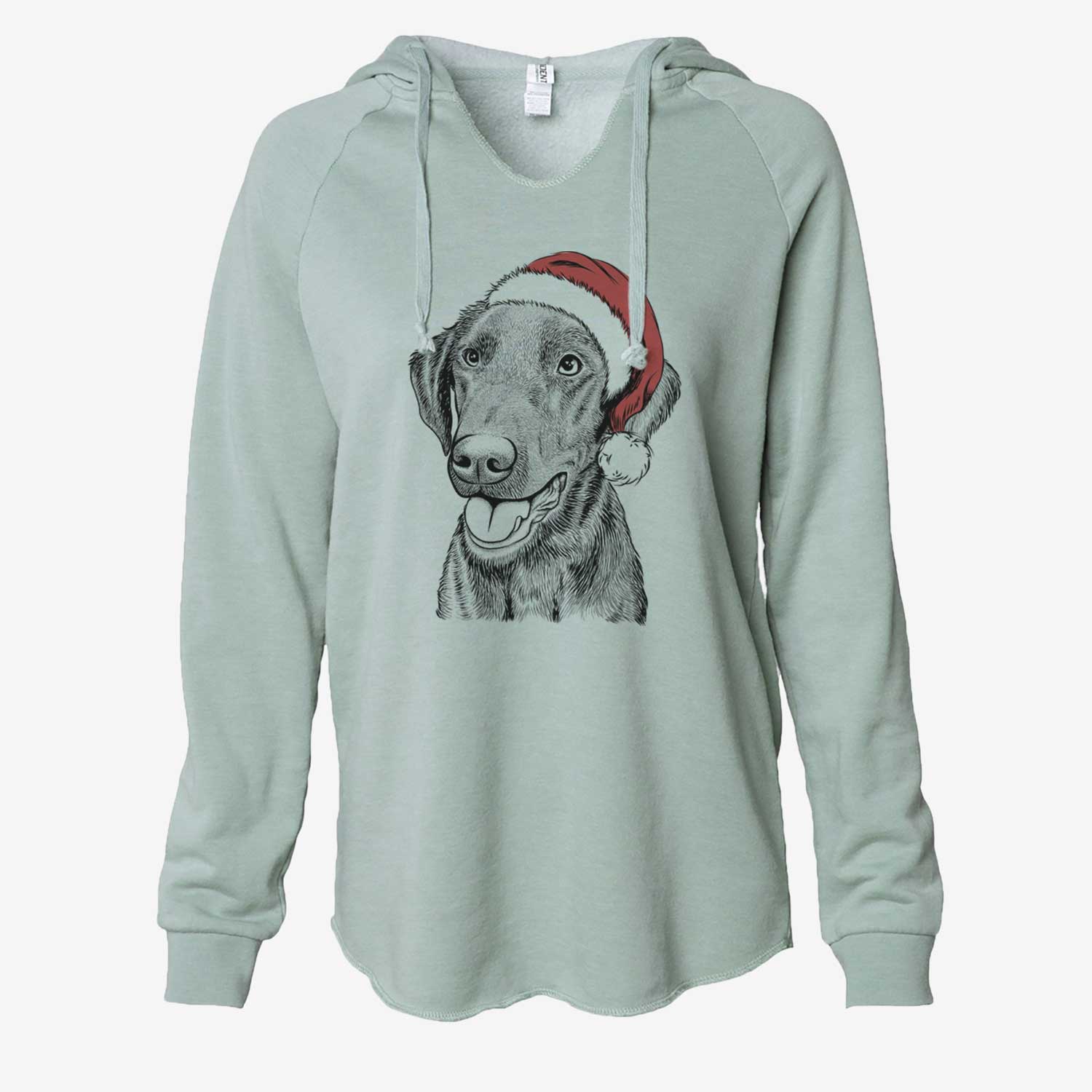 Onyx the Labrador Retriever - Cali Wave Hooded Sweatshirt