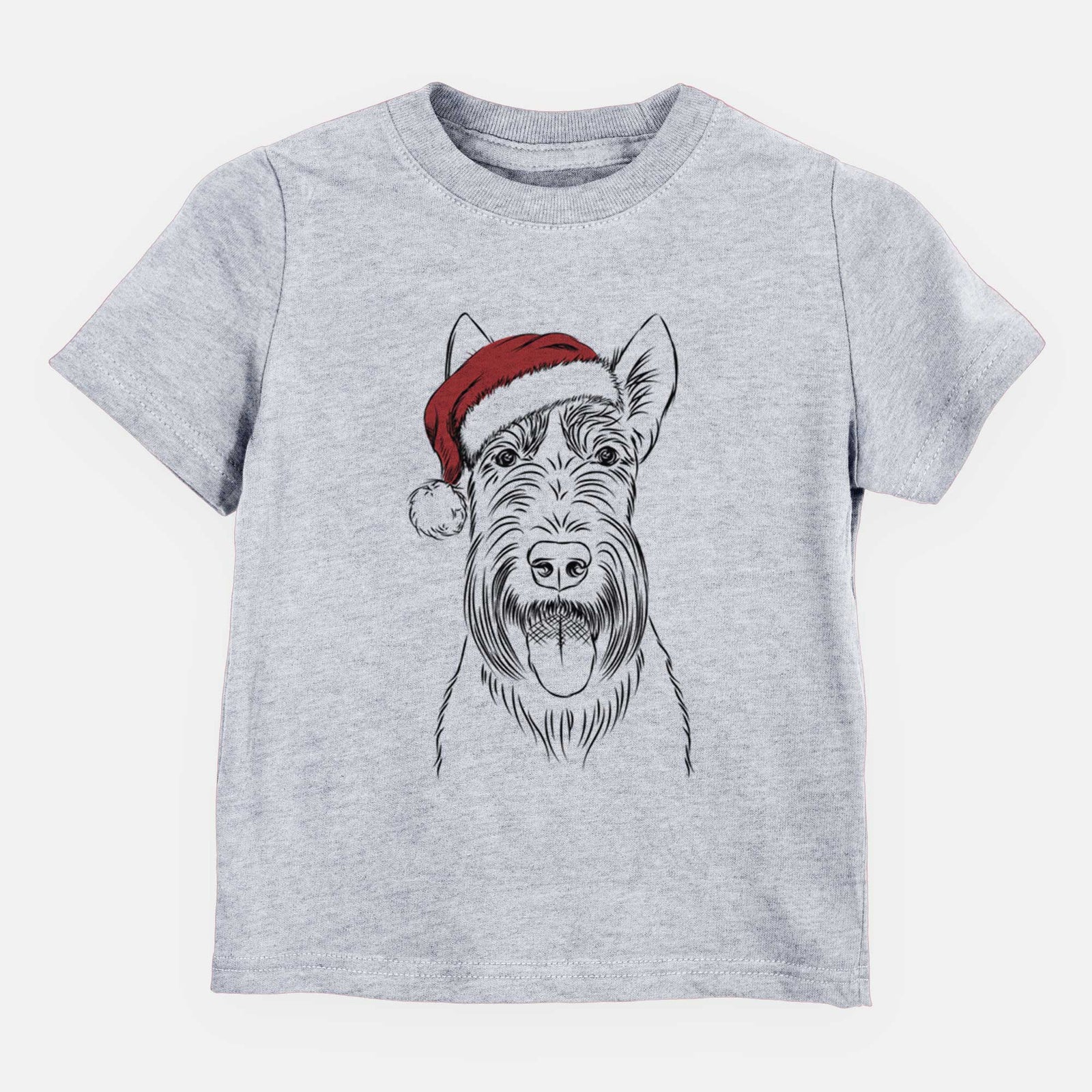 Santa Oswald the Scottish Terrier - Kids/Youth/Toddler Shirt
