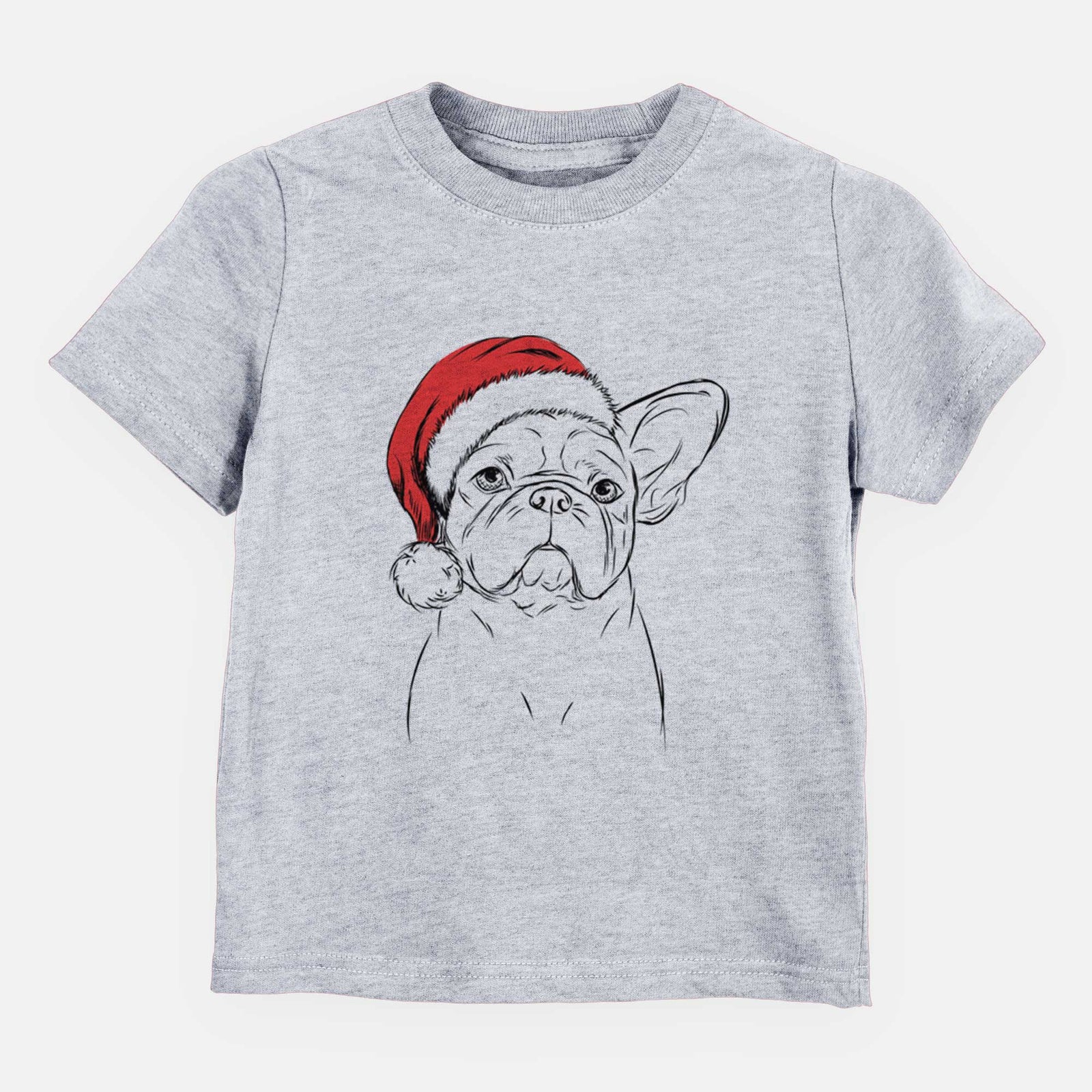 Santa Pierre the French Bulldog - Kids/Youth/Toddler Shirt
