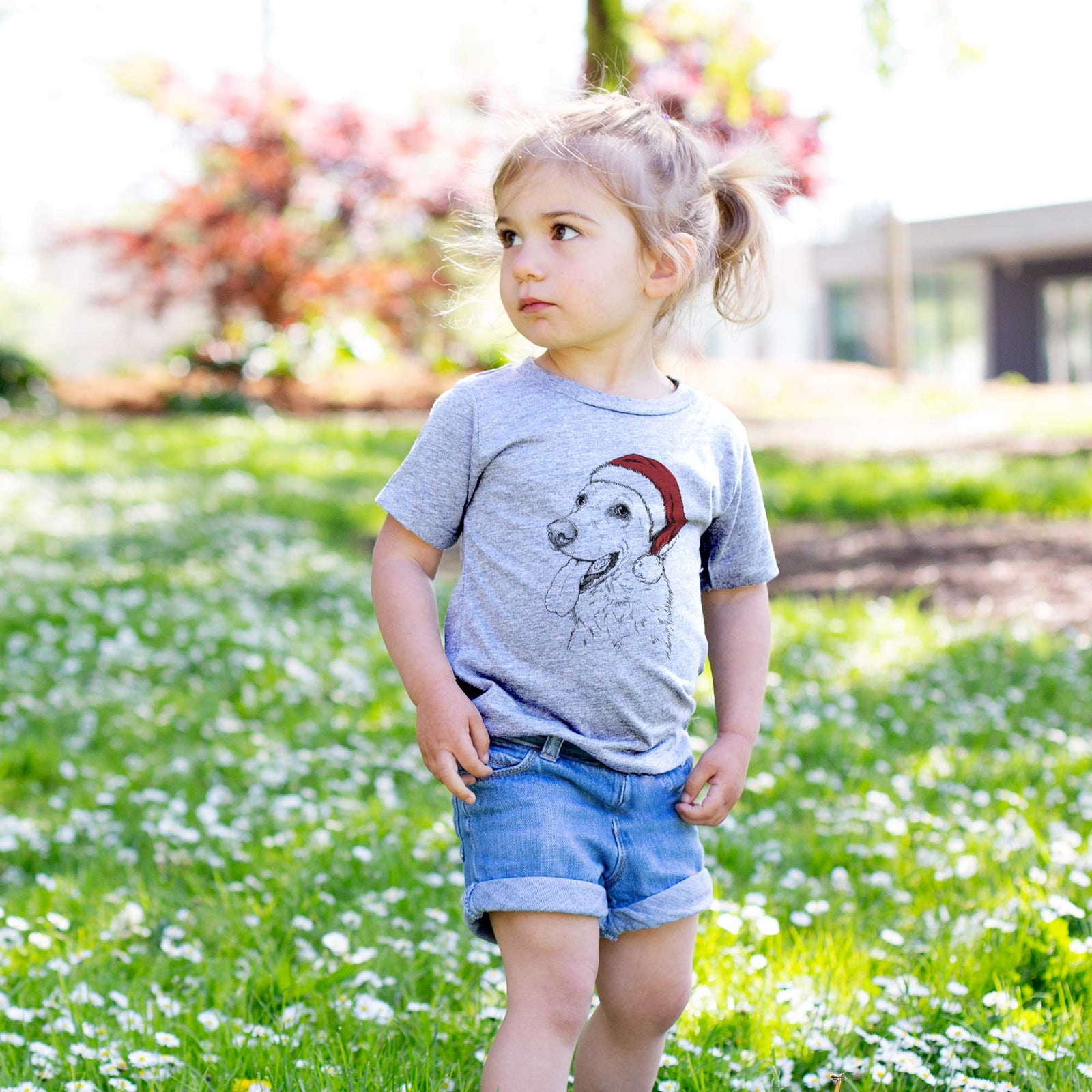 Santa Purl the British Lab - Kids/Youth/Toddler Shirt