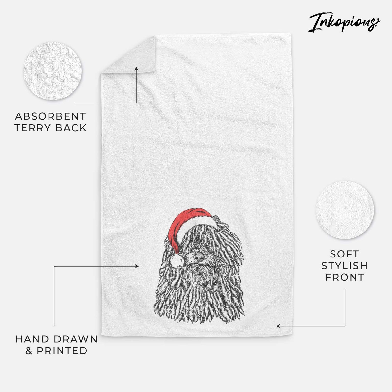 Rezi the Puli Decorative Hand Towel