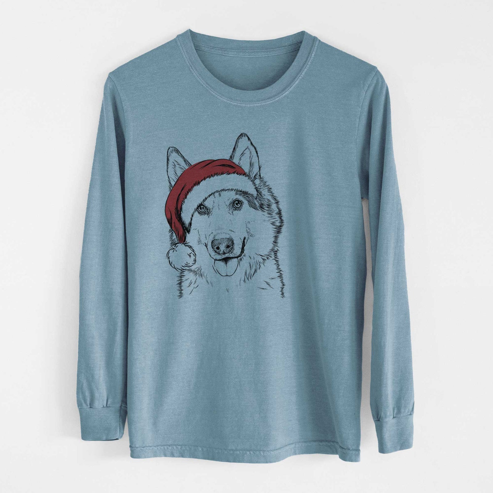 Santa Roshi the Mixed Breed - Heavyweight 100% Cotton Long Sleeve
