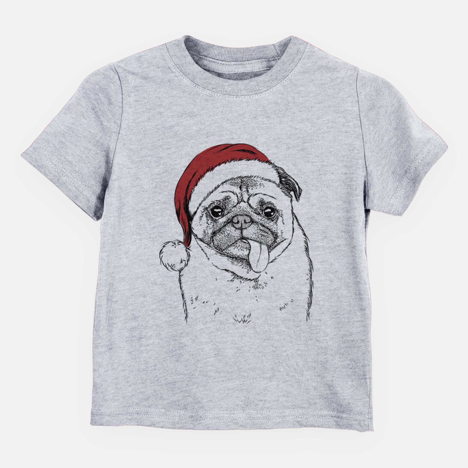 Santa Rosie the Pug - Kids/Youth/Toddler Shirt