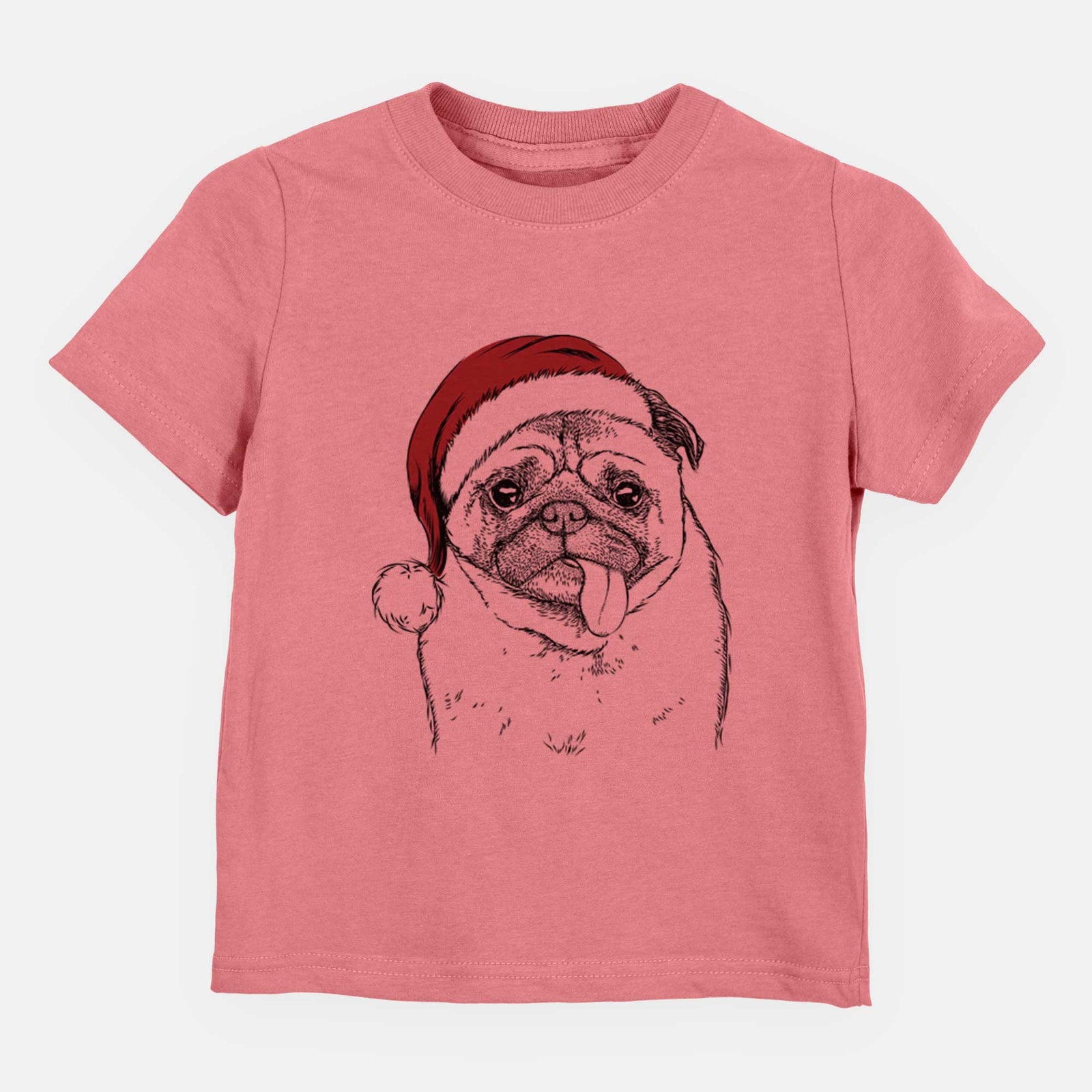 Santa Rosie the Pug - Kids/Youth/Toddler Shirt