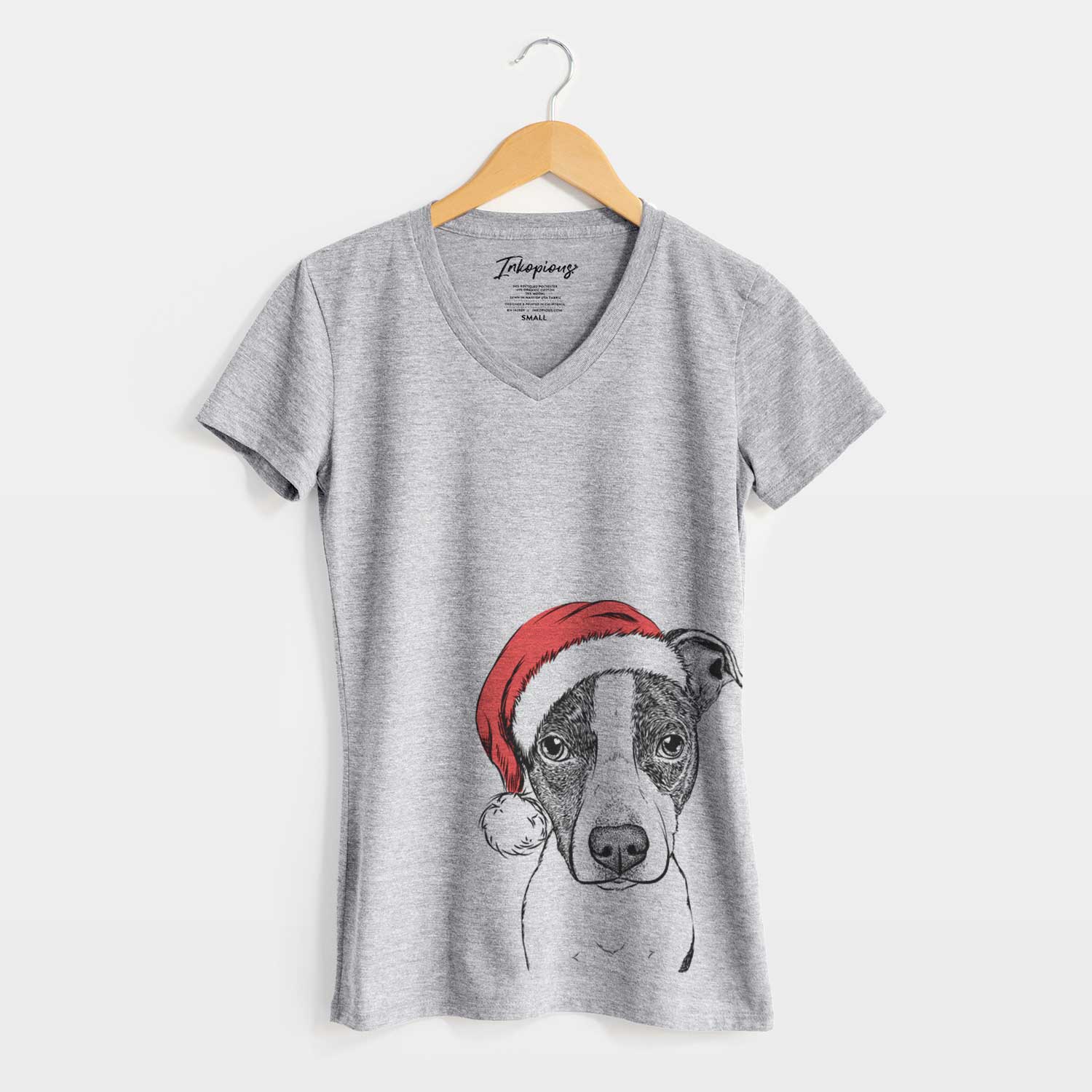 Santa Roxy the Bo Jack - Women's V-neck Shirt