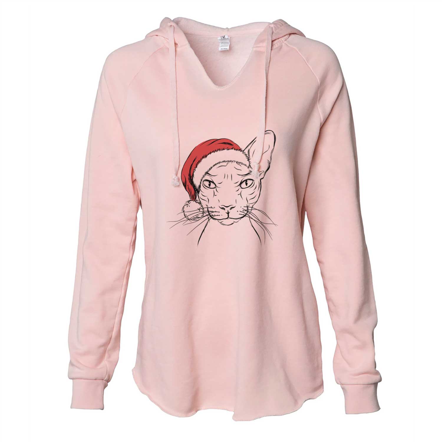 Sammy the Spinx Cat - Cali Wave Hooded Sweatshirt