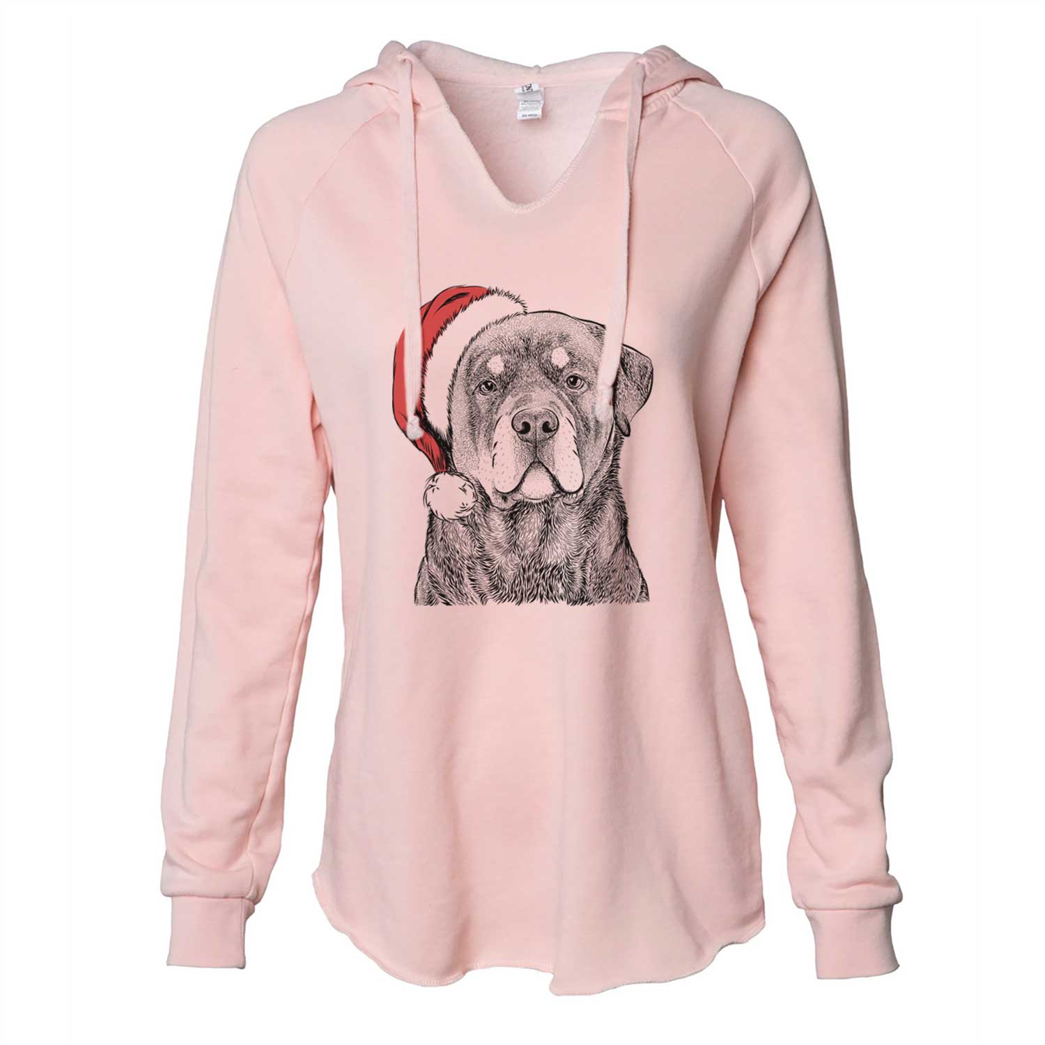 Sarge the Rottweiler - Cali Wave Hooded Sweatshirt