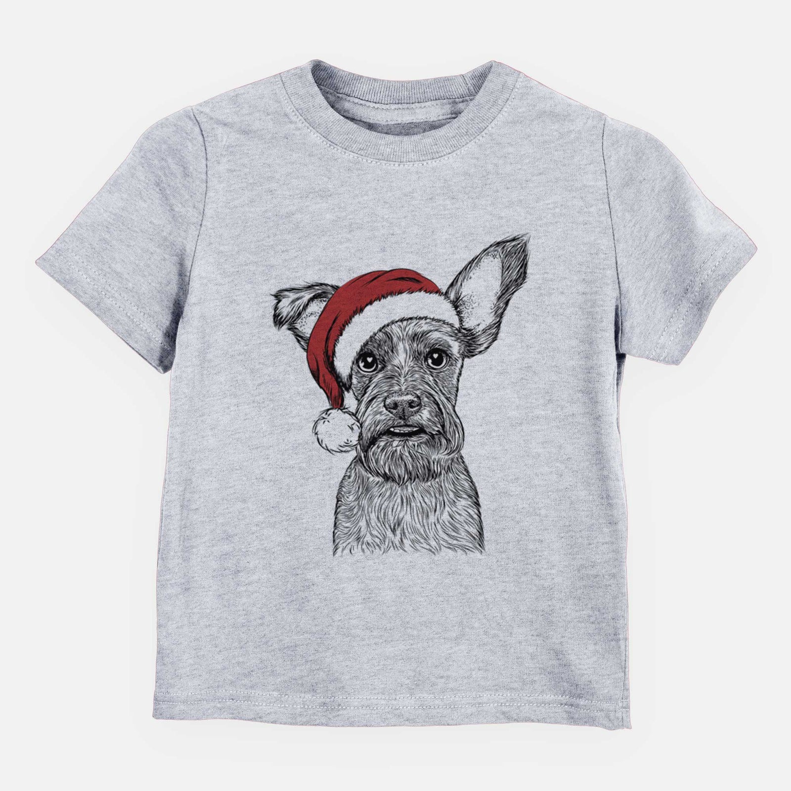 Santa Sawyer the Snorkie - Kids/Youth/Toddler Shirt
